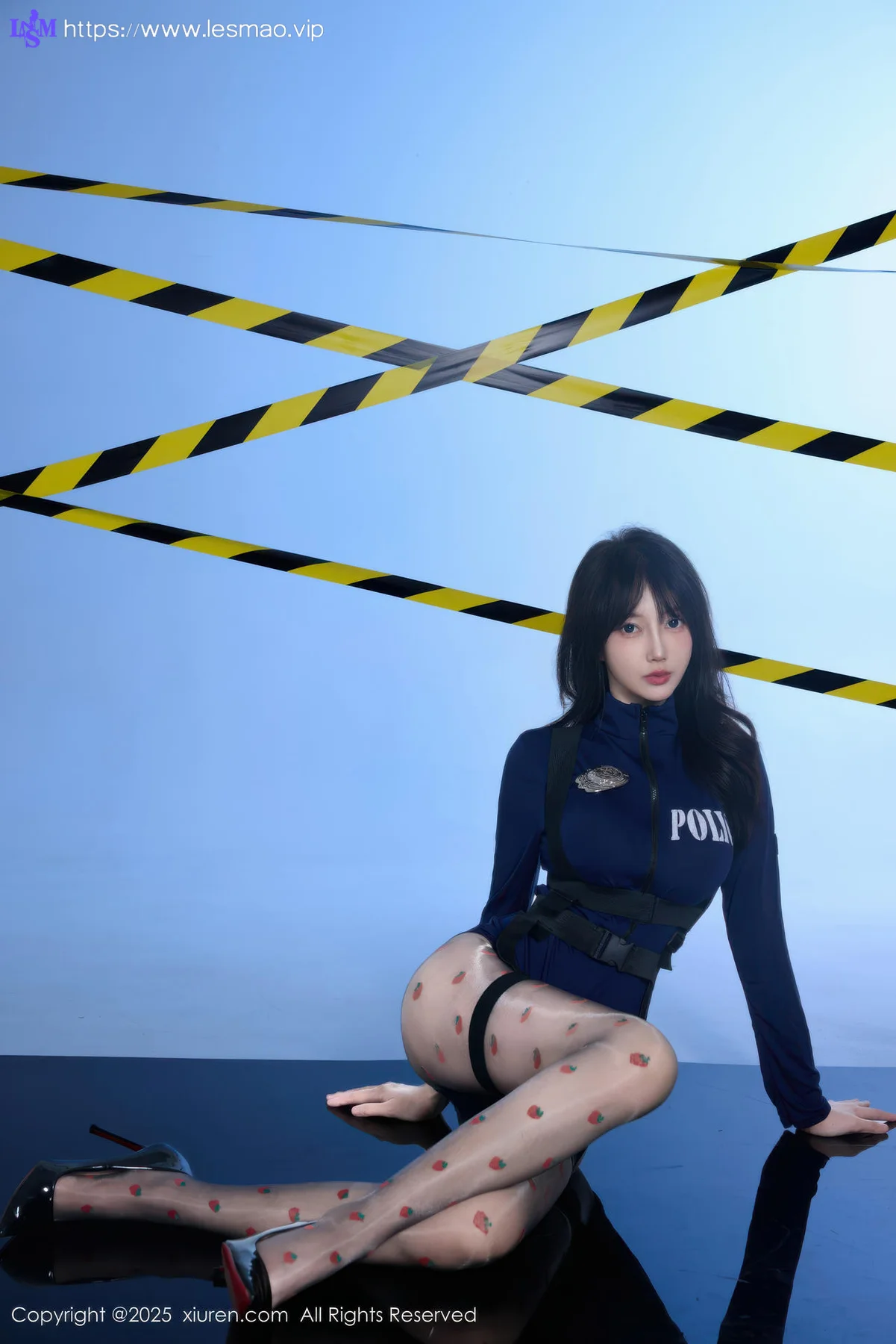 XiuRen 秀人 No.10544 玥儿玥er 蓝色制服诱惑 - 13