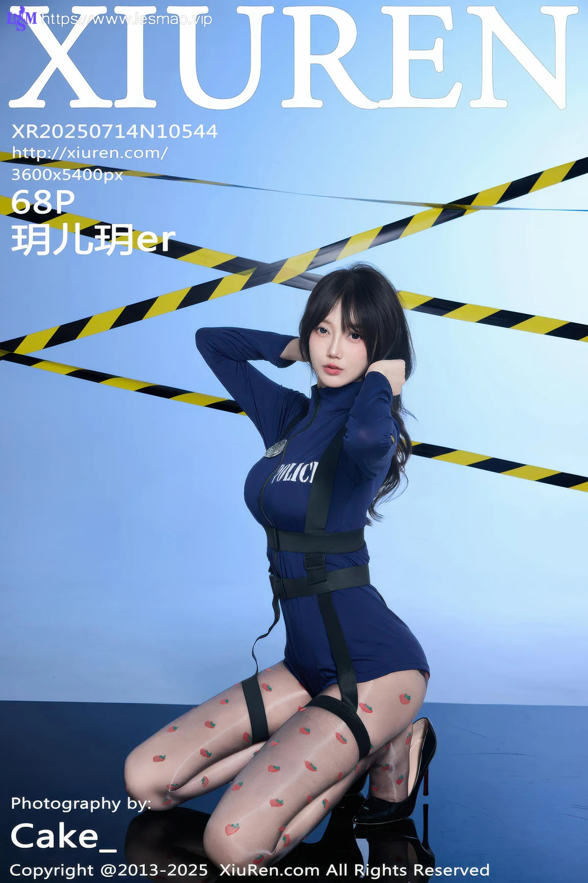 XiuRen 秀人 No.10544 玥儿玥er 蓝色制服诱惑 - 69