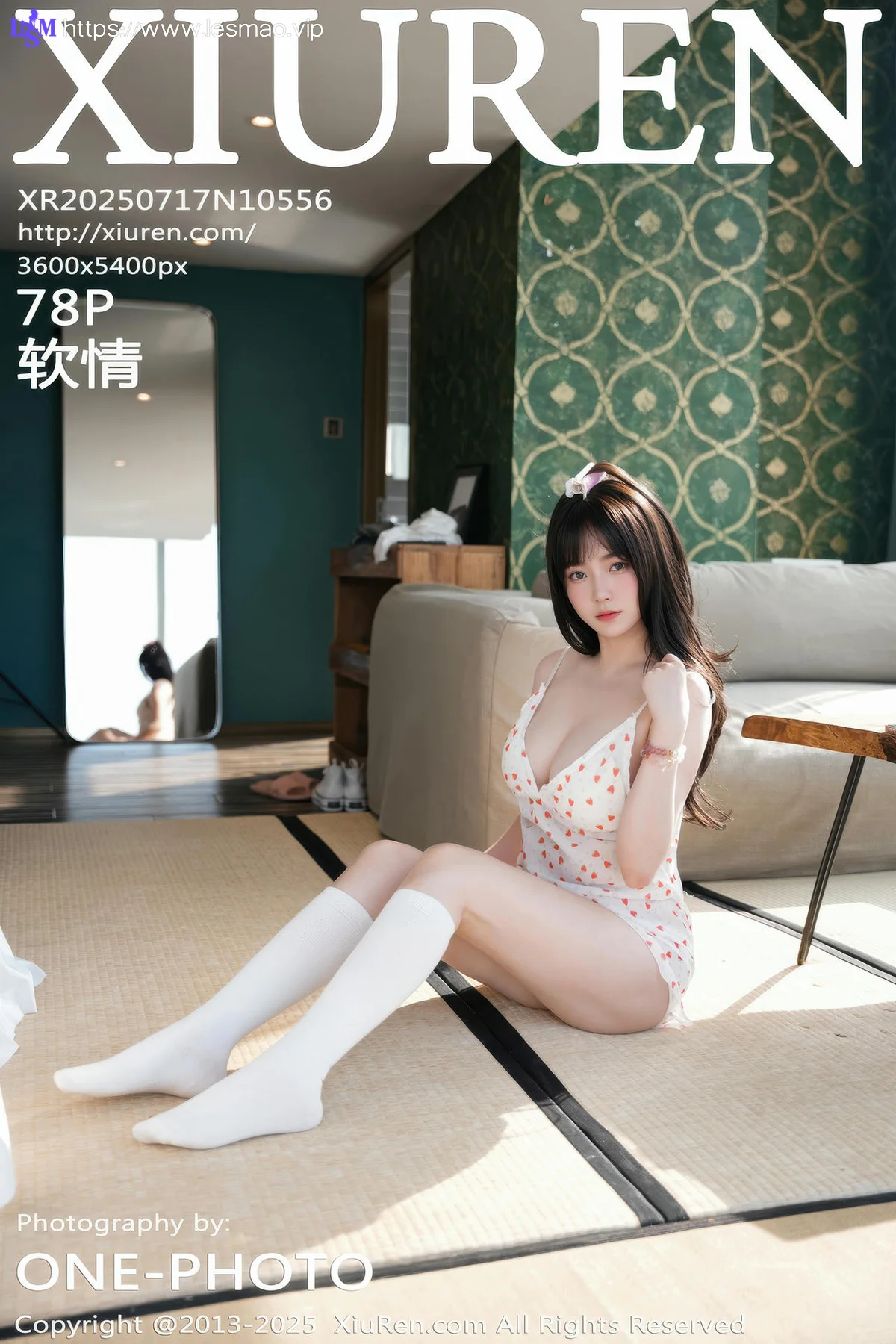 XiuRen 秀人 No.10556 软情 清纯美女波点吊带 - 79