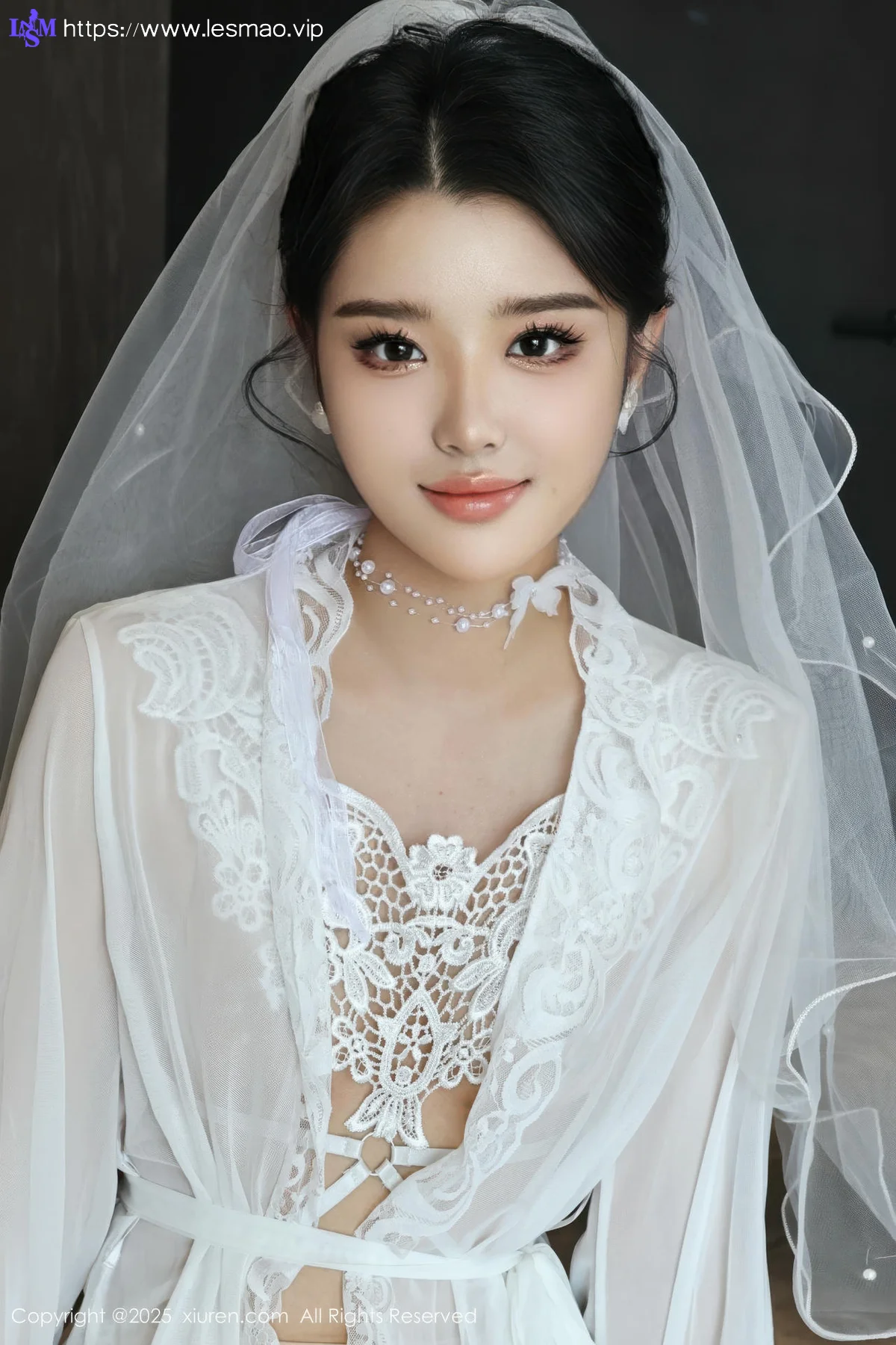 XiuRen 秀人 No.10559 糯梨子 白色婚纱搭配 - 11