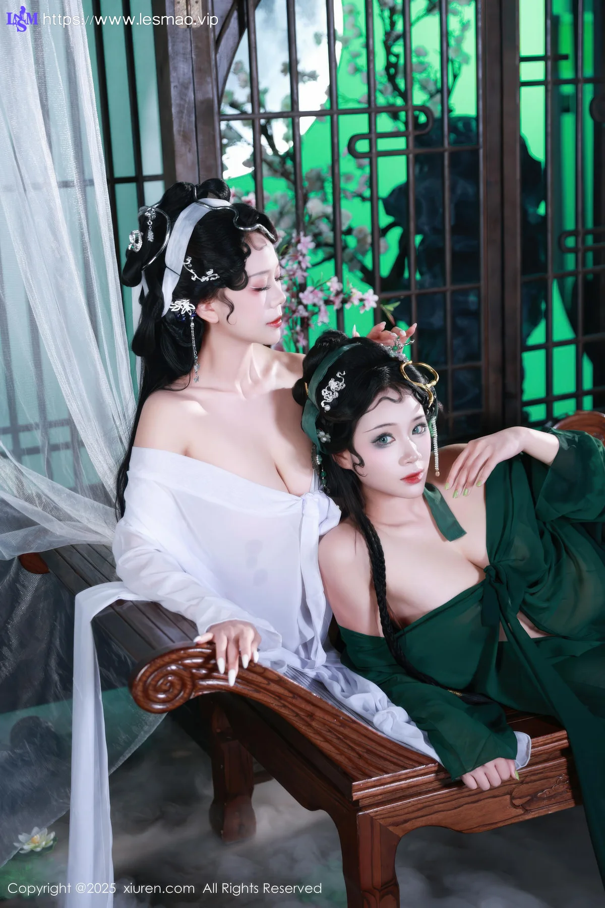 XiuRen 秀人 No.10561 玫瑰我爱你 首次合体古风场景《青蛇》主题拍摄模特合集 - 31