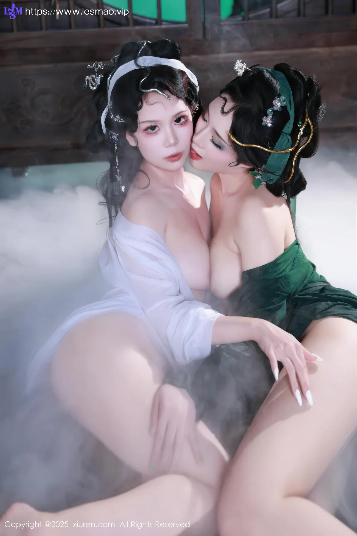 XiuRen 秀人 No.10561 玫瑰我爱你 首次合体古风场景《青蛇》主题拍摄模特合集 - 81