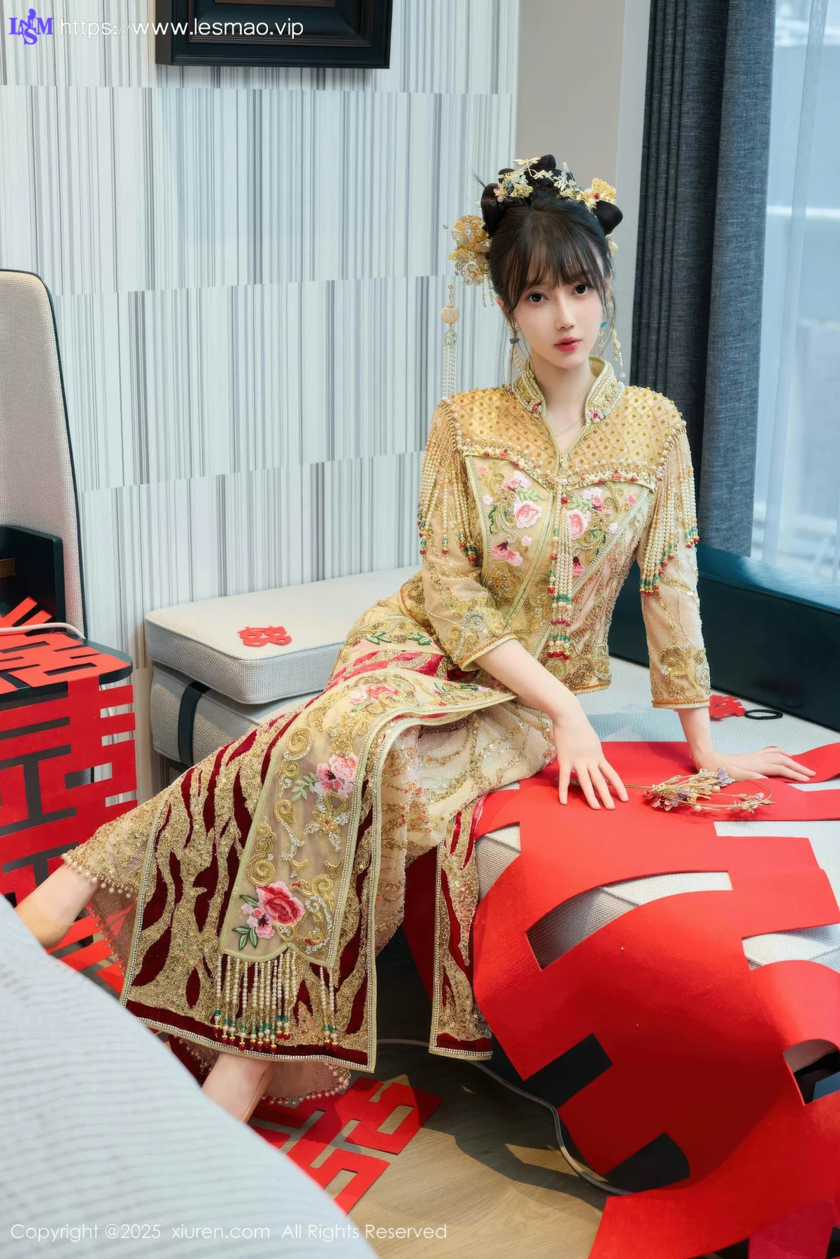 XiuRen 秀人 No.10567 玥儿玥er 婚纱制服诱惑 - 12