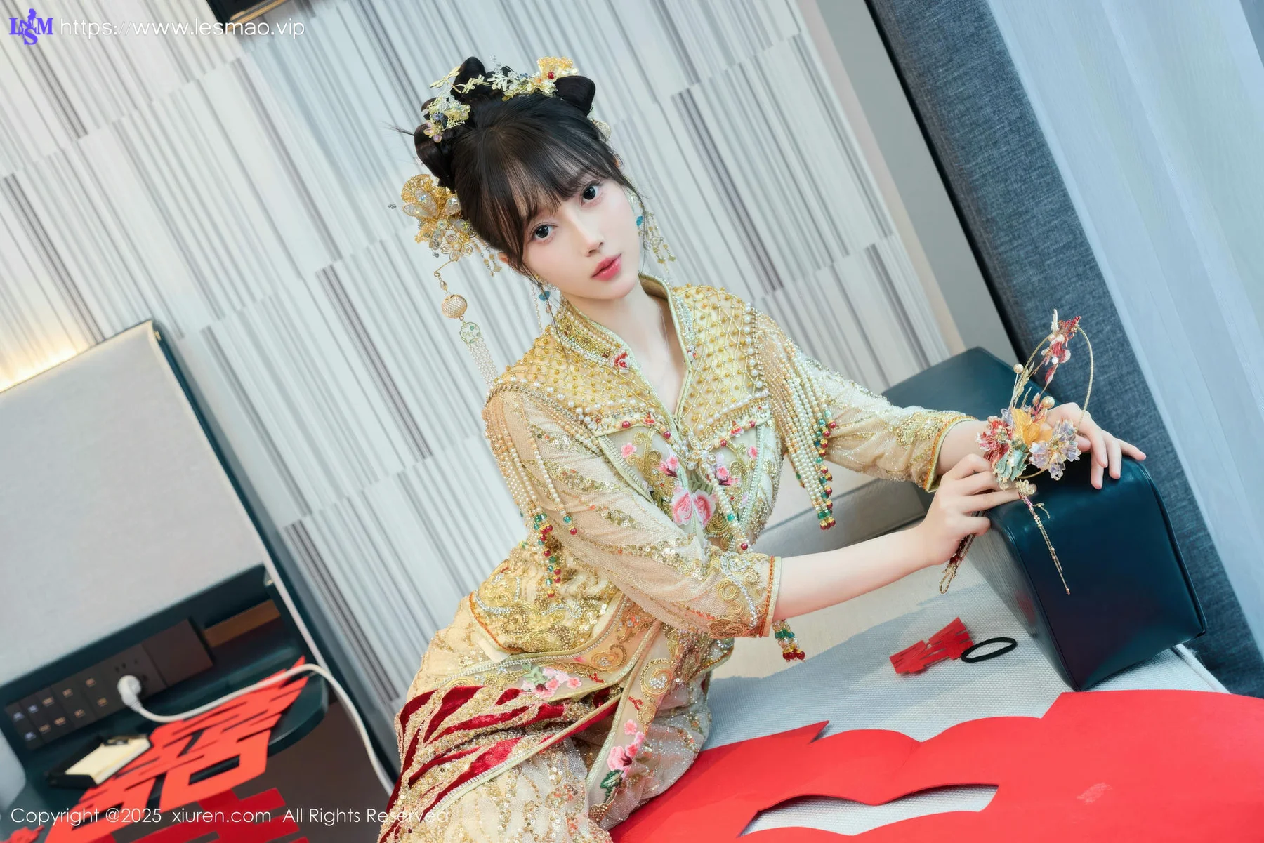 XiuRen 秀人 No.10567 玥儿玥er 婚纱制服诱惑 - 16