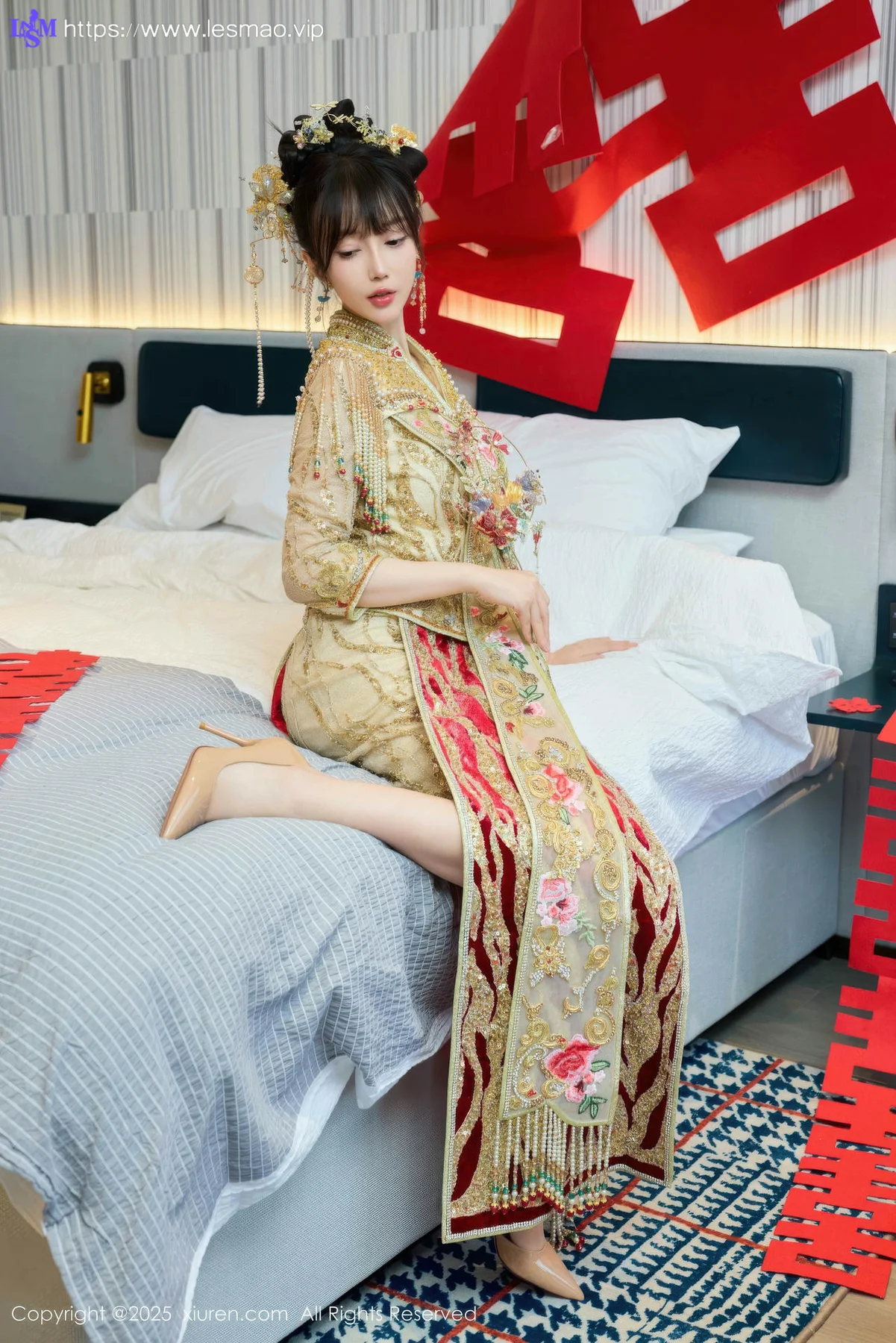 XiuRen 秀人 No.10567 玥儿玥er 婚纱制服诱惑 - 18