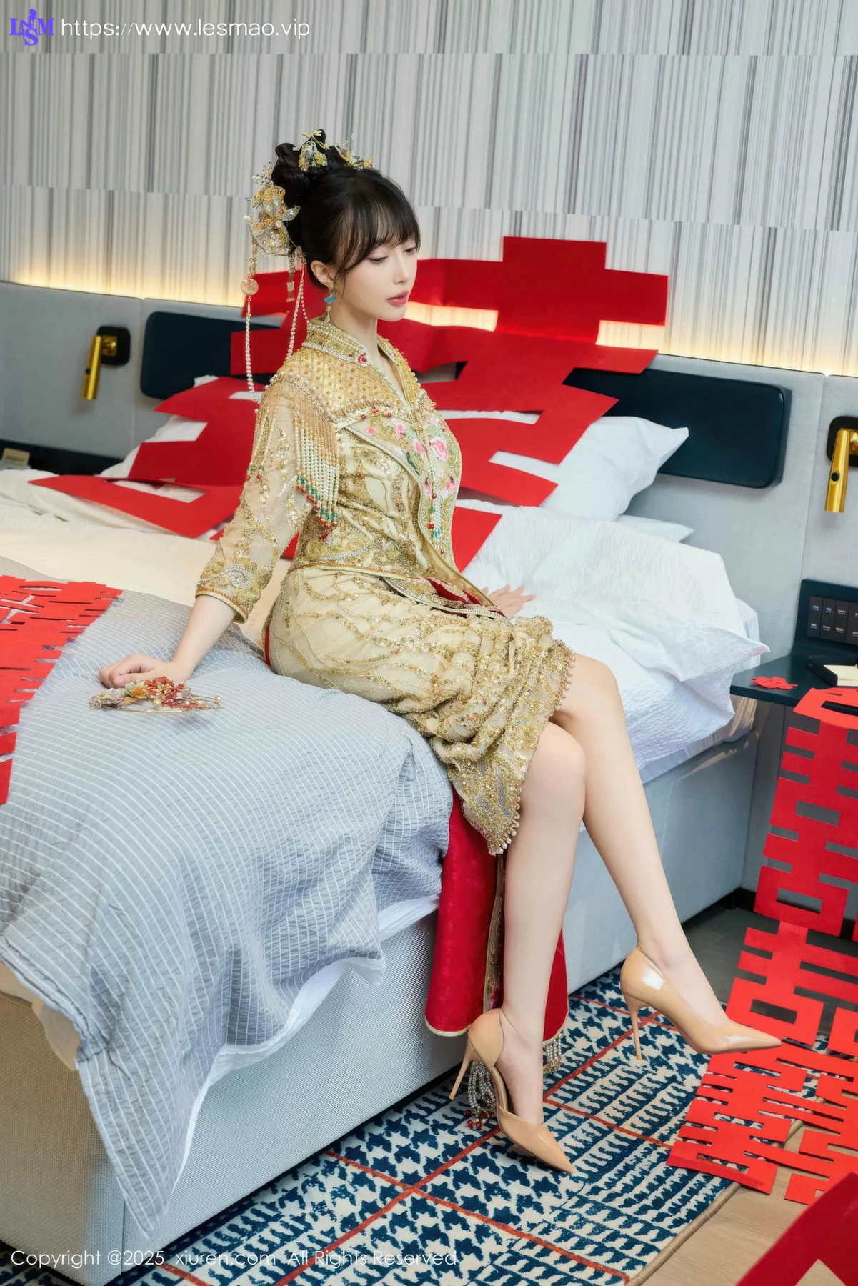 XiuRen 秀人 No.10567 玥儿玥er 婚纱制服诱惑 - 20