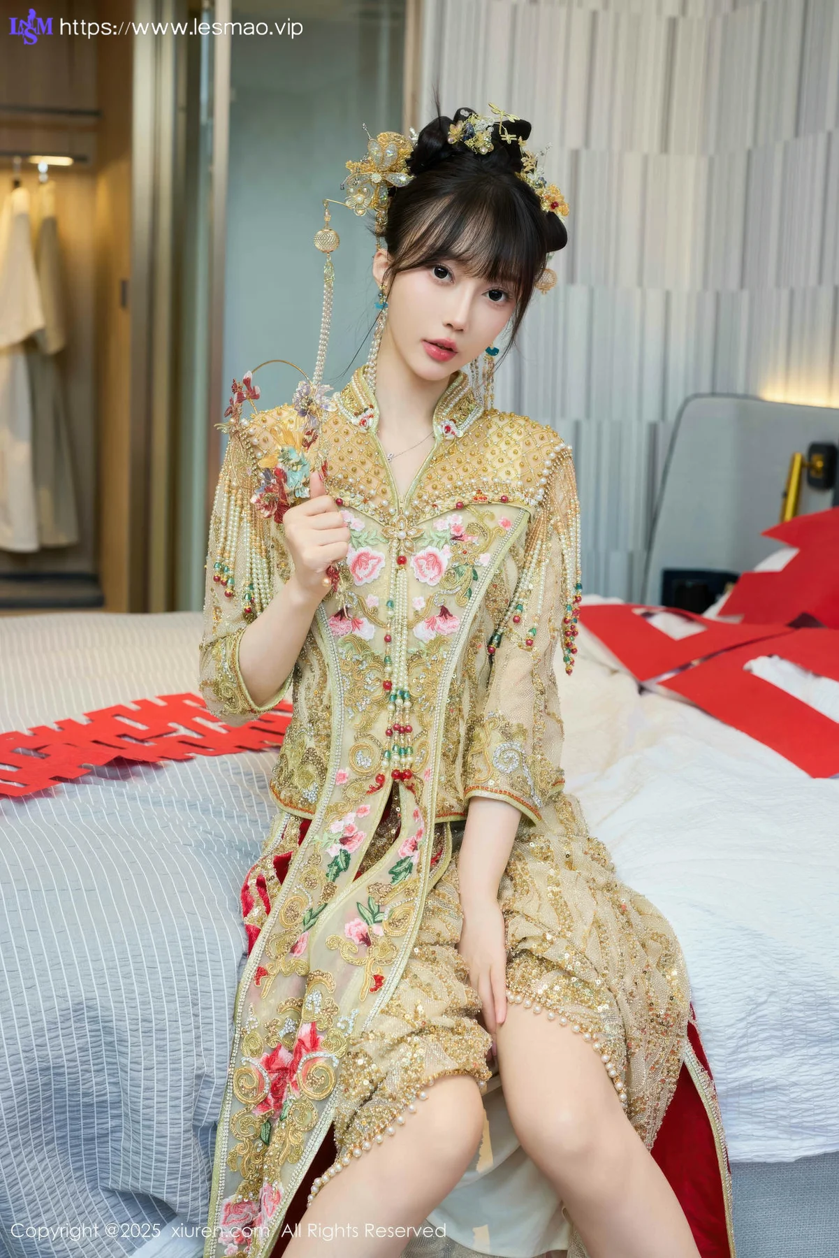 XiuRen 秀人 No.10567 玥儿玥er 婚纱制服诱惑 - 21