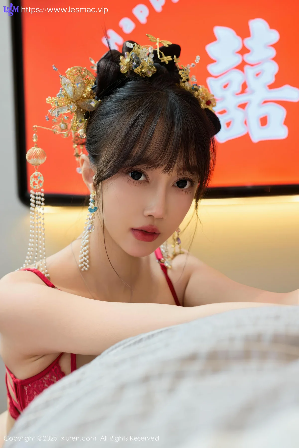 XiuRen 秀人 No.10567 玥儿玥er 婚纱制服诱惑 - 48
