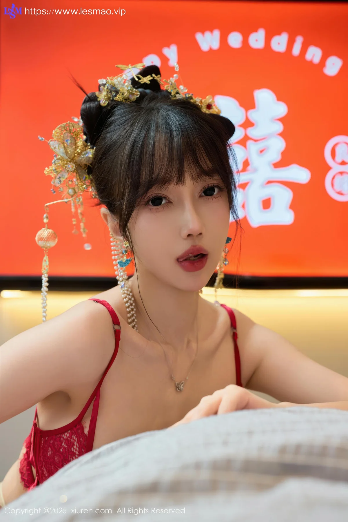 XiuRen 秀人 No.10567 玥儿玥er 婚纱制服诱惑 - 49