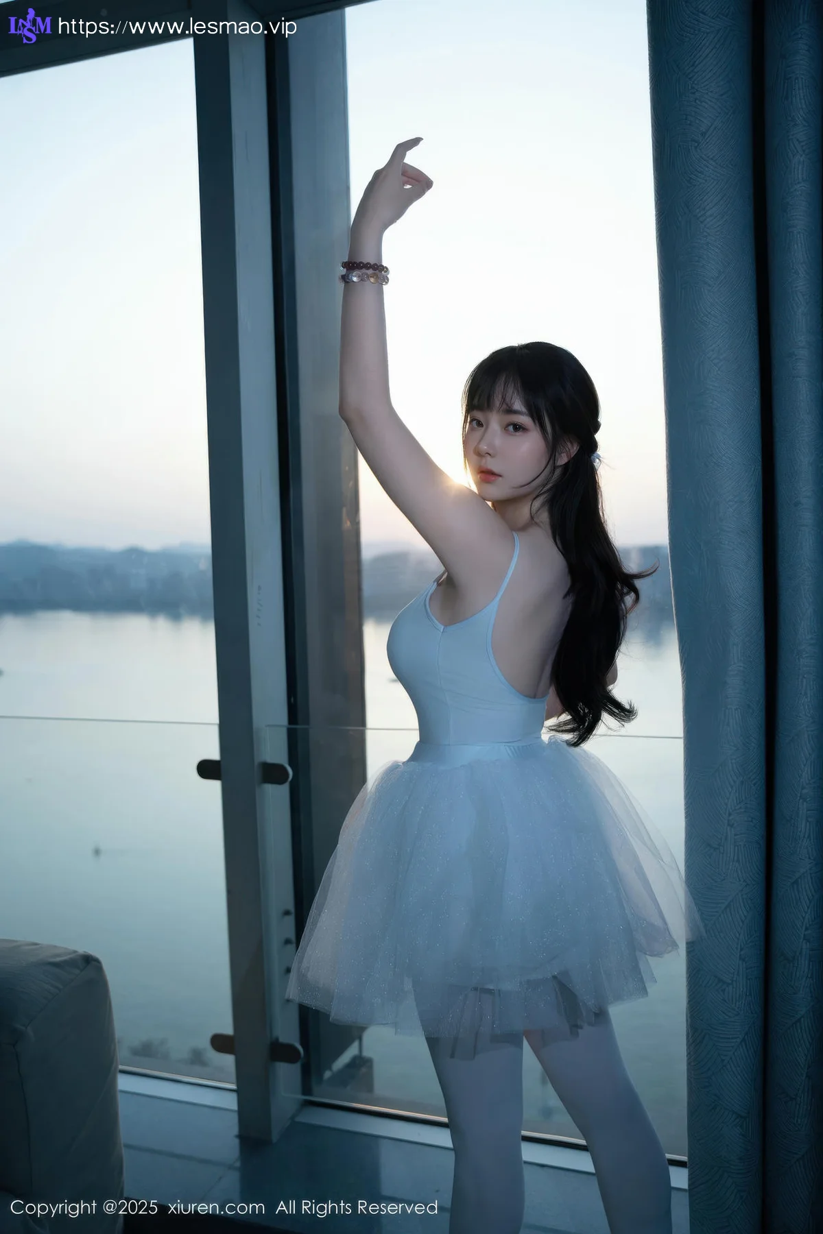 XiuRen 秀人 No.10575 软情 白色芭蕾服 - 12