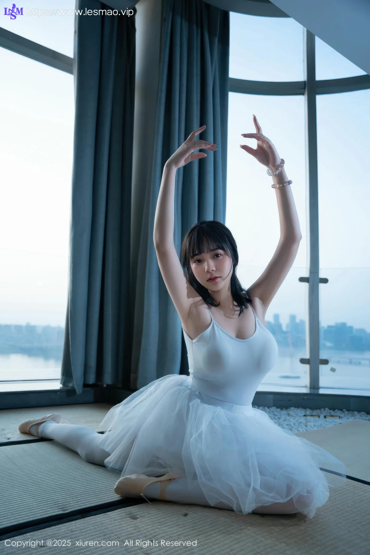 XiuRen 秀人 No.10575 软情 白色芭蕾服 - 21