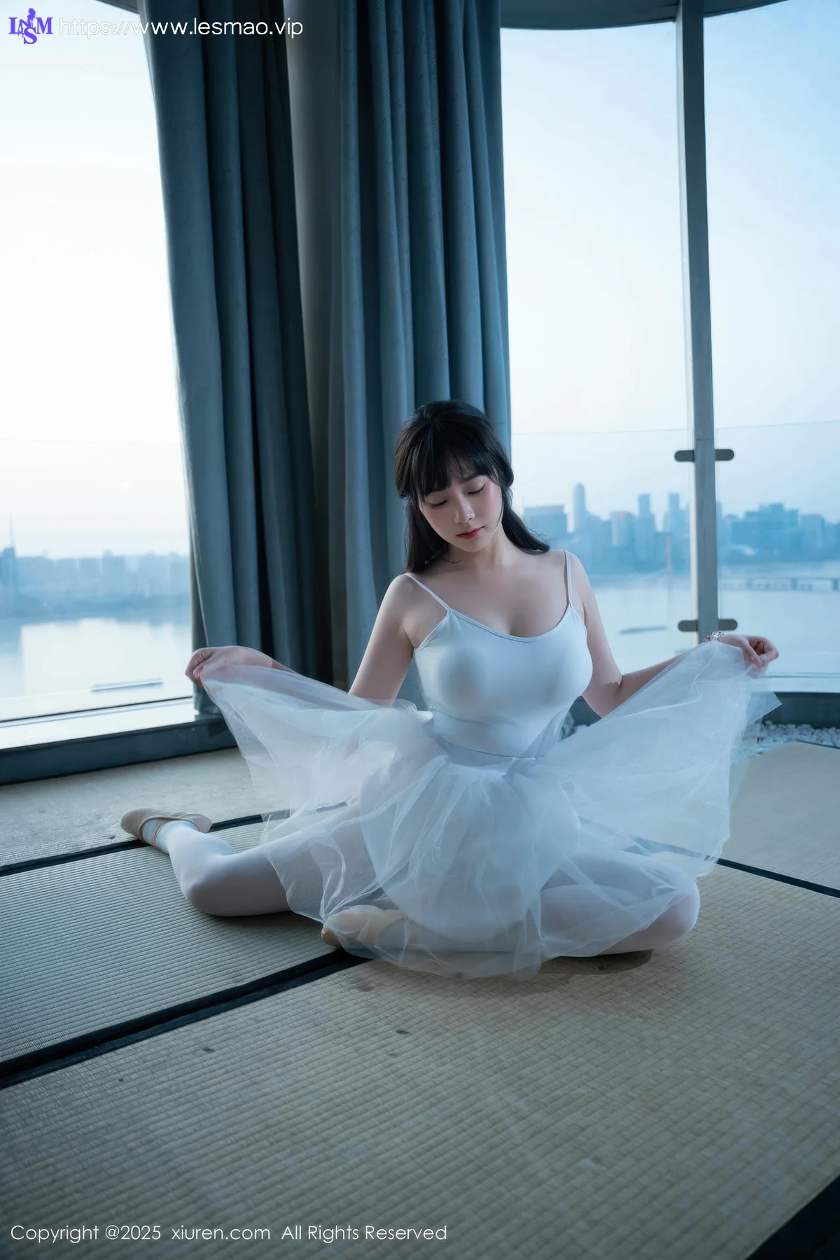 XiuRen 秀人 No.10575 软情 白色芭蕾服 - 22