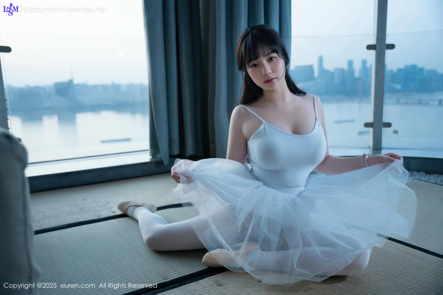 XiuRen 秀人 No.10575 软情 白色芭蕾服 - 23