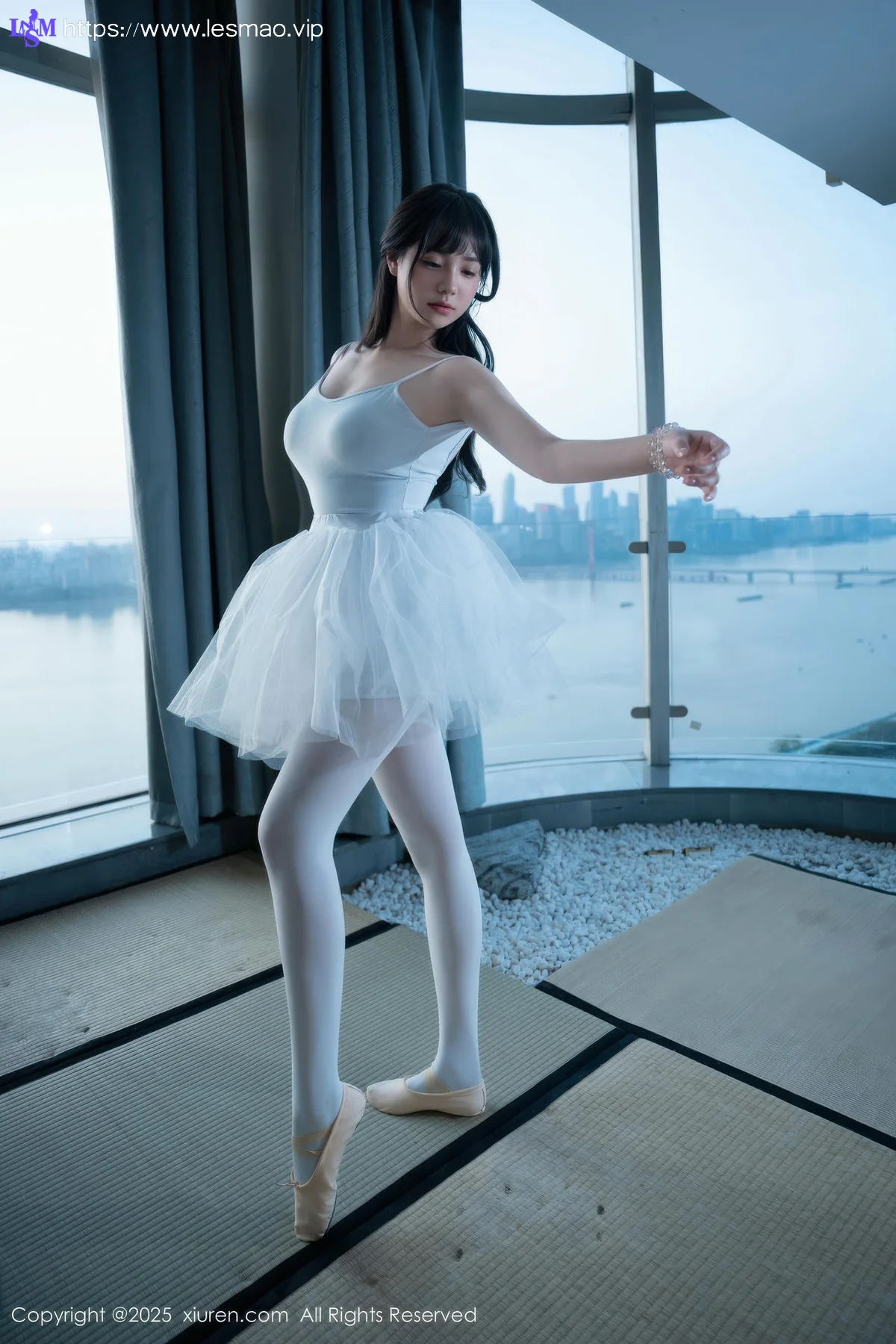 XiuRen 秀人 No.10575 软情 白色芭蕾服 - 27