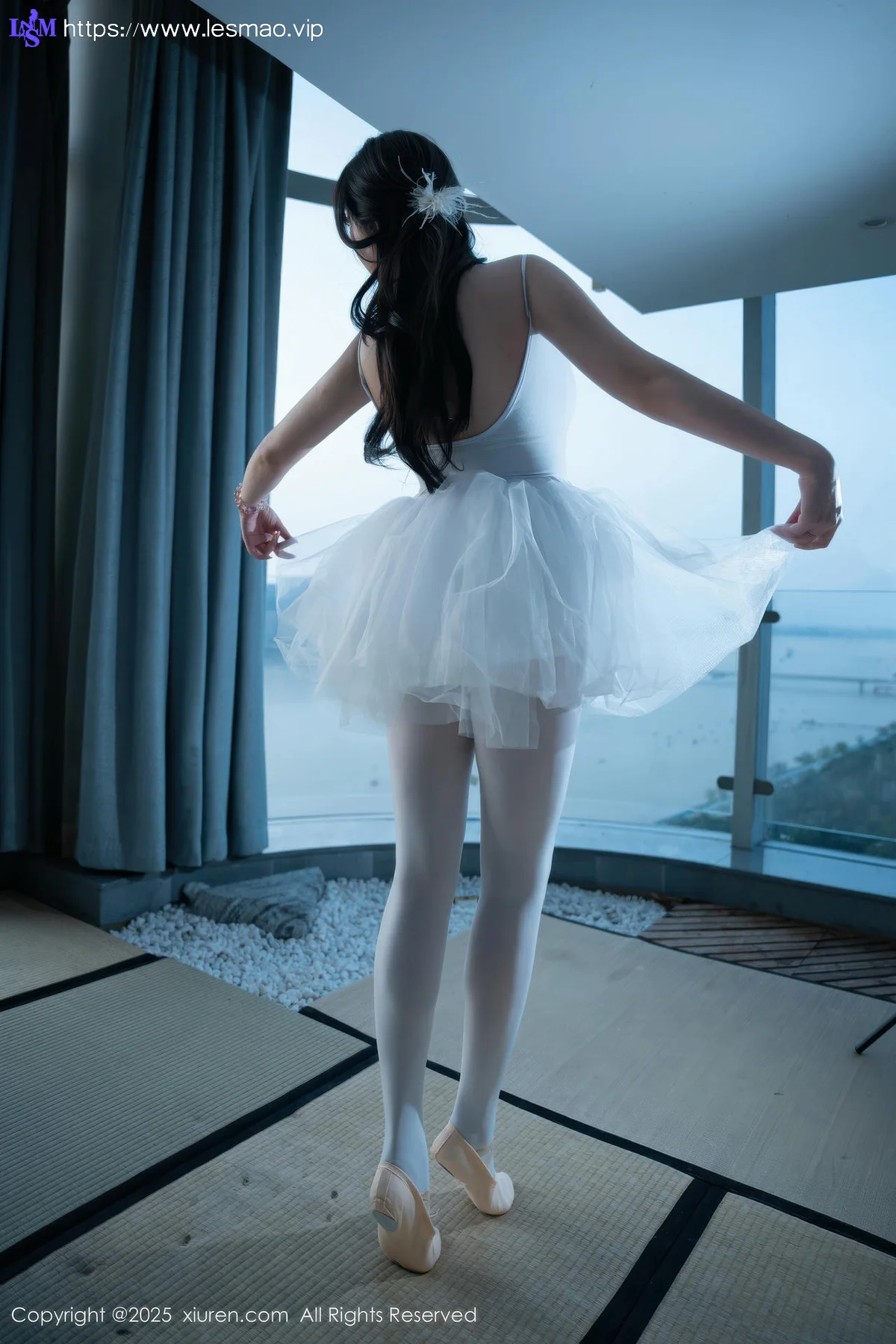 XiuRen 秀人 No.10575 软情 白色芭蕾服 - 31