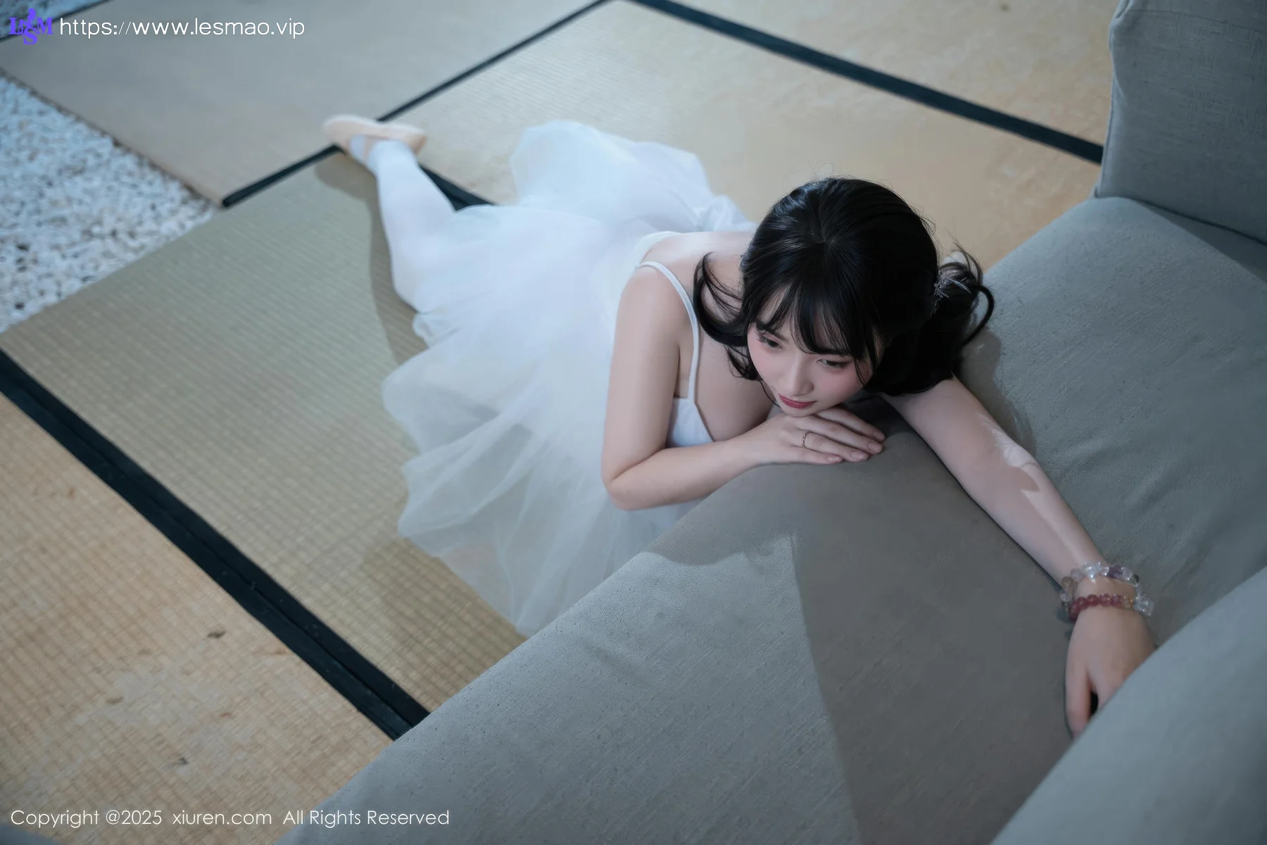 XiuRen 秀人 No.10575 软情 白色芭蕾服 - 39
