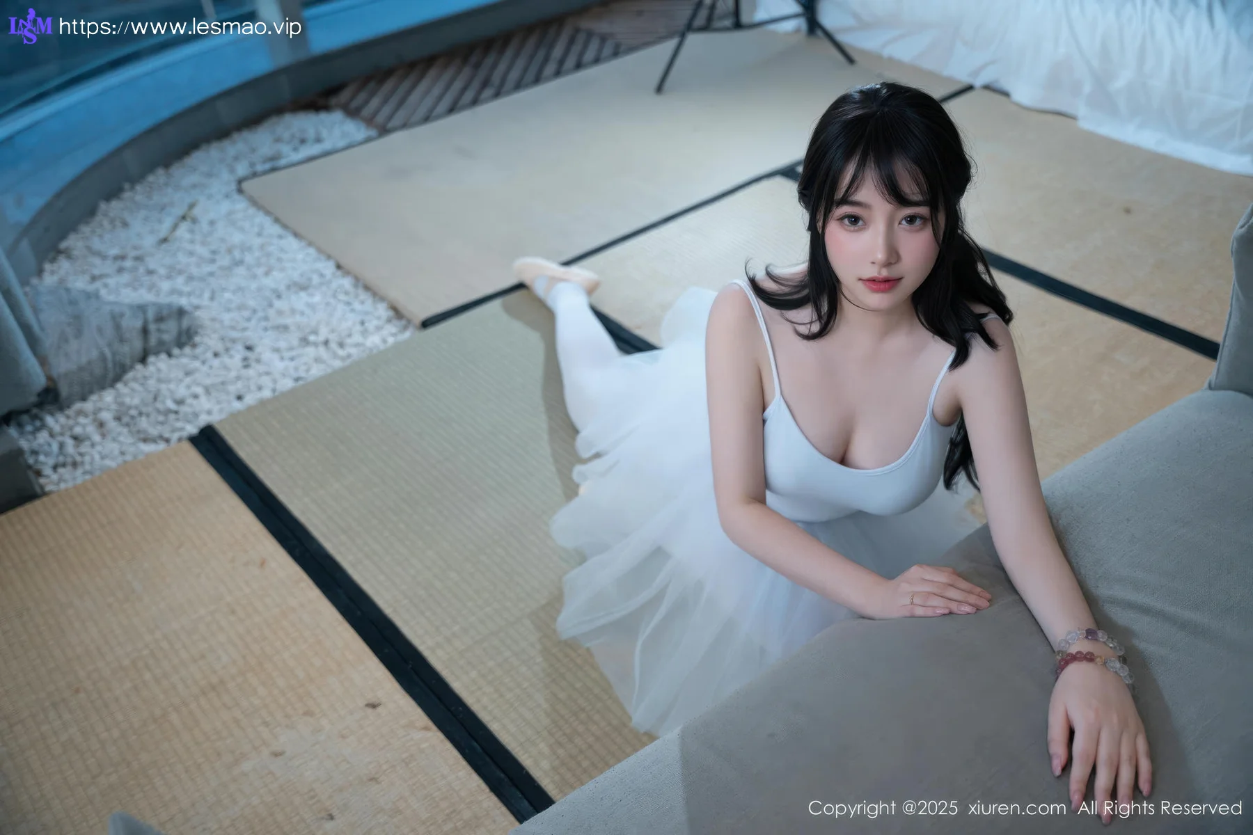 XiuRen 秀人 No.10575 软情 白色芭蕾服 - 40