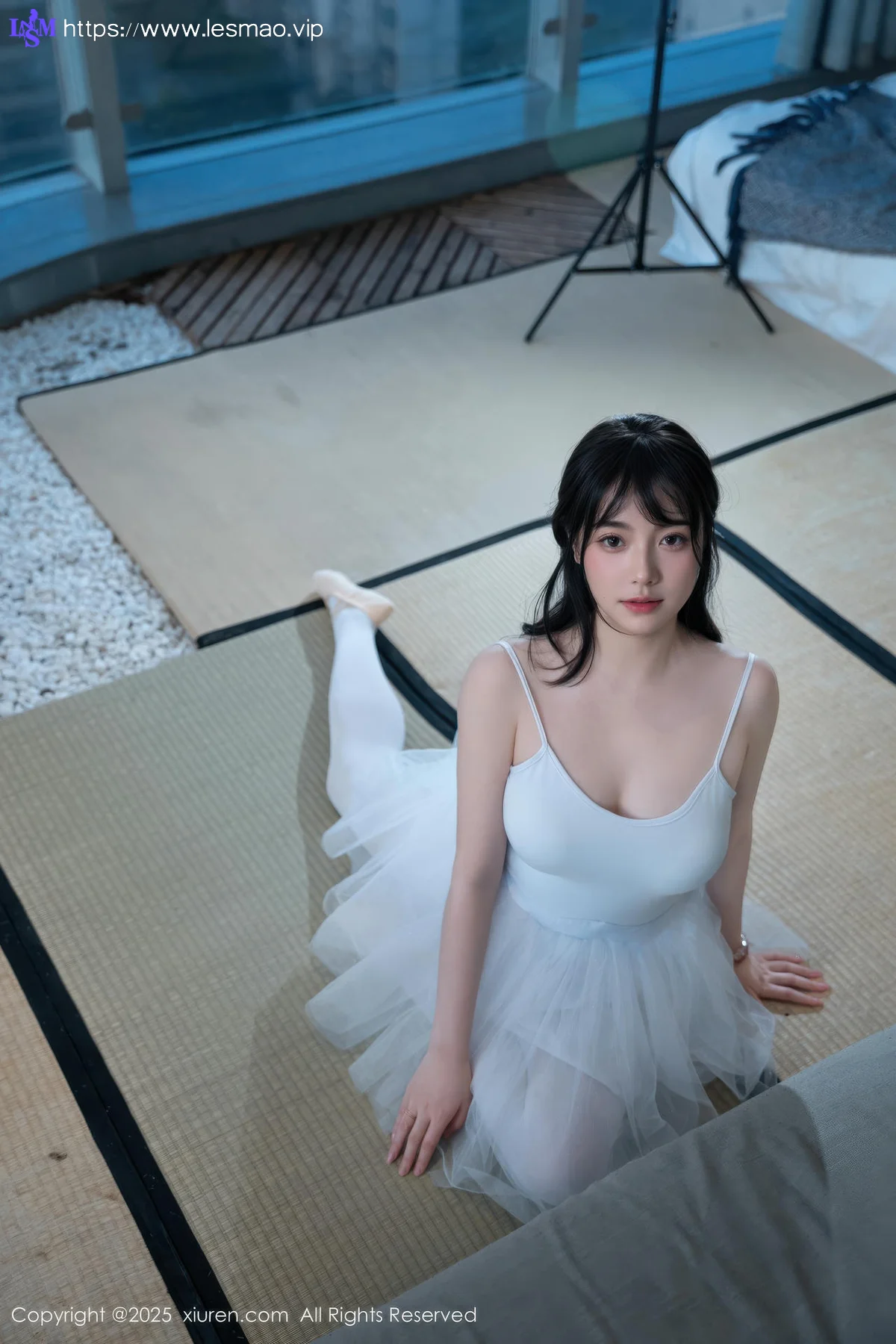 XiuRen 秀人 No.10575 软情 白色芭蕾服 - 42