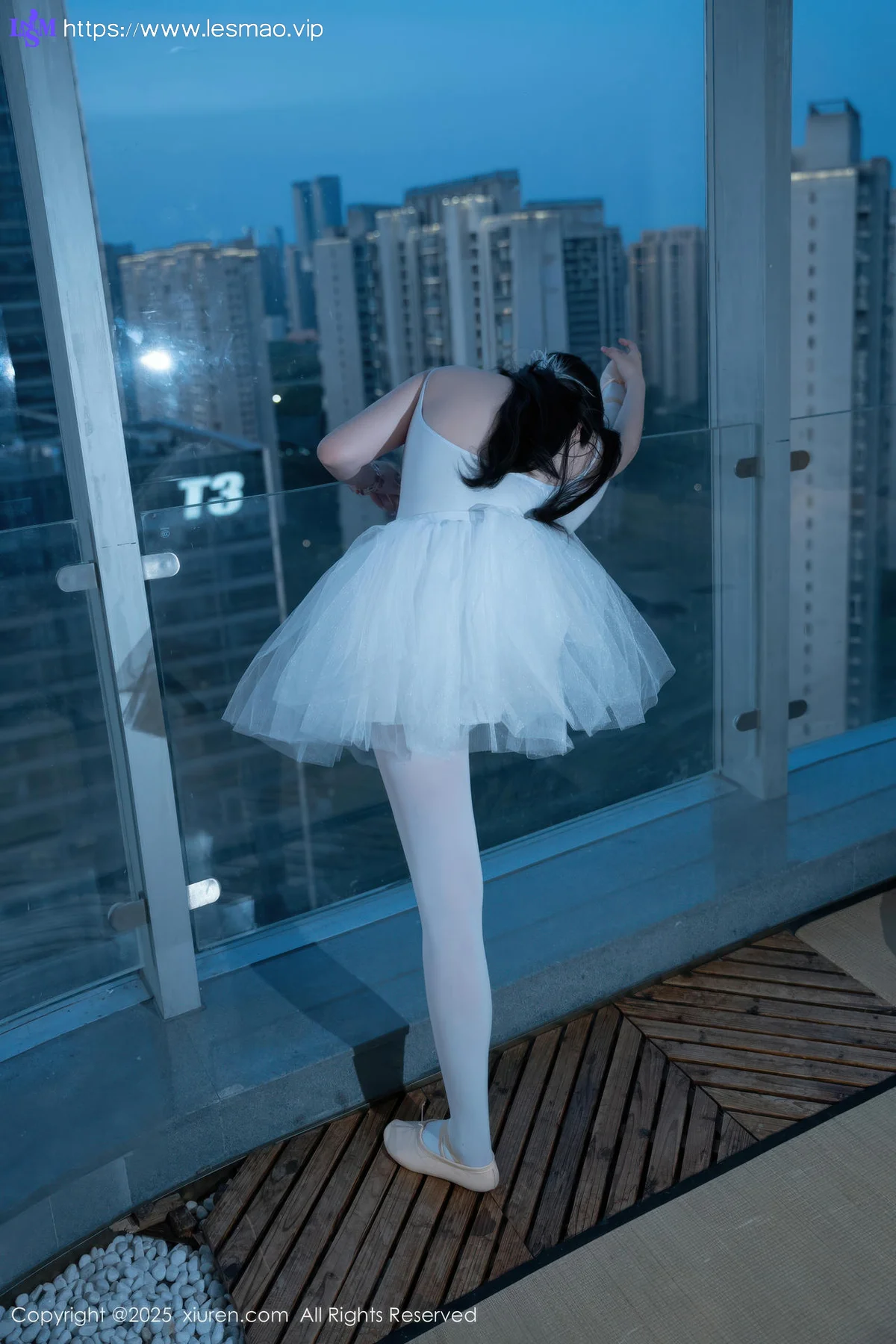 XiuRen 秀人 No.10575 软情 白色芭蕾服 - 47