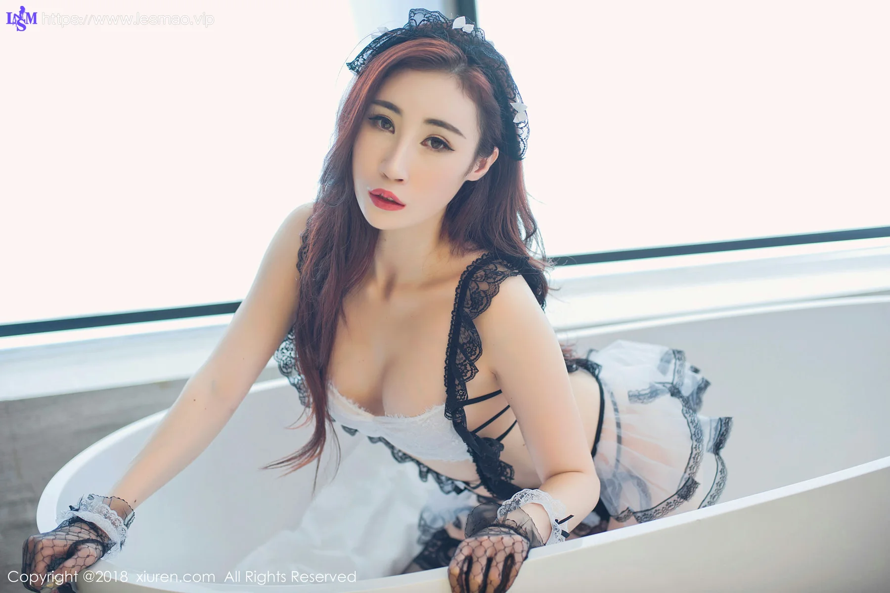 XiuRen 秀人 No.1059 孙梦瑶V 女仆制服 - 14