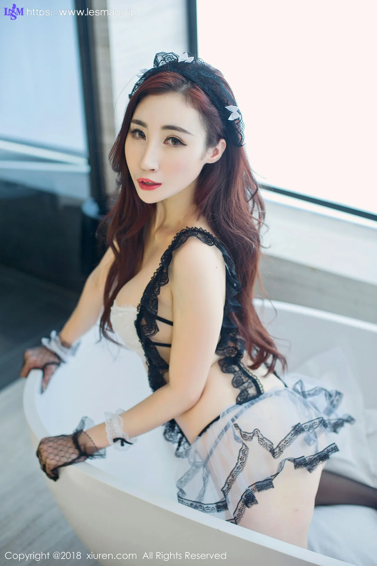 XiuRen 秀人 No.1059 孙梦瑶V 女仆制服 - 18