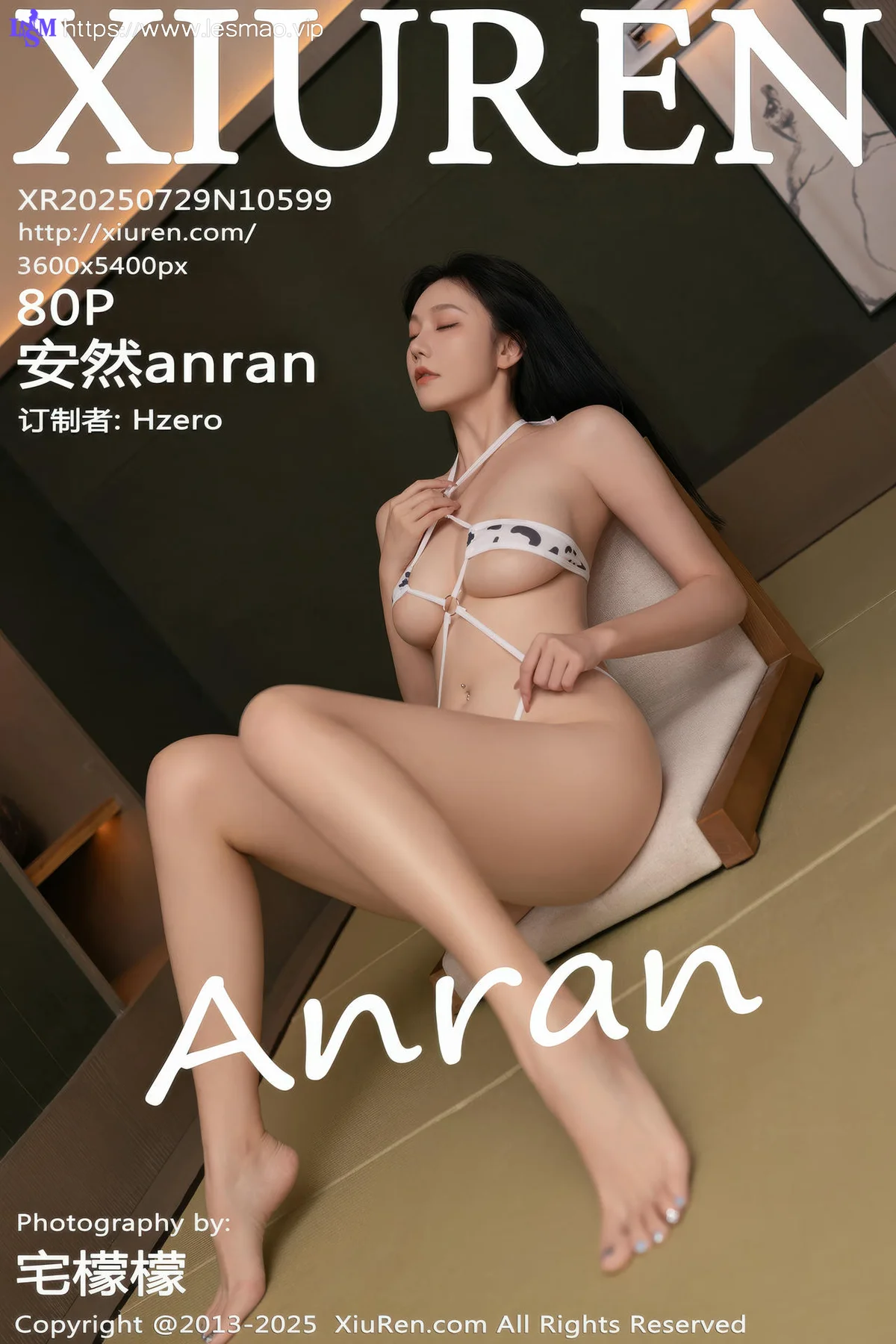 XiuRen 秀人 No.10599 安然anran 性感奶牛服饰 - 81