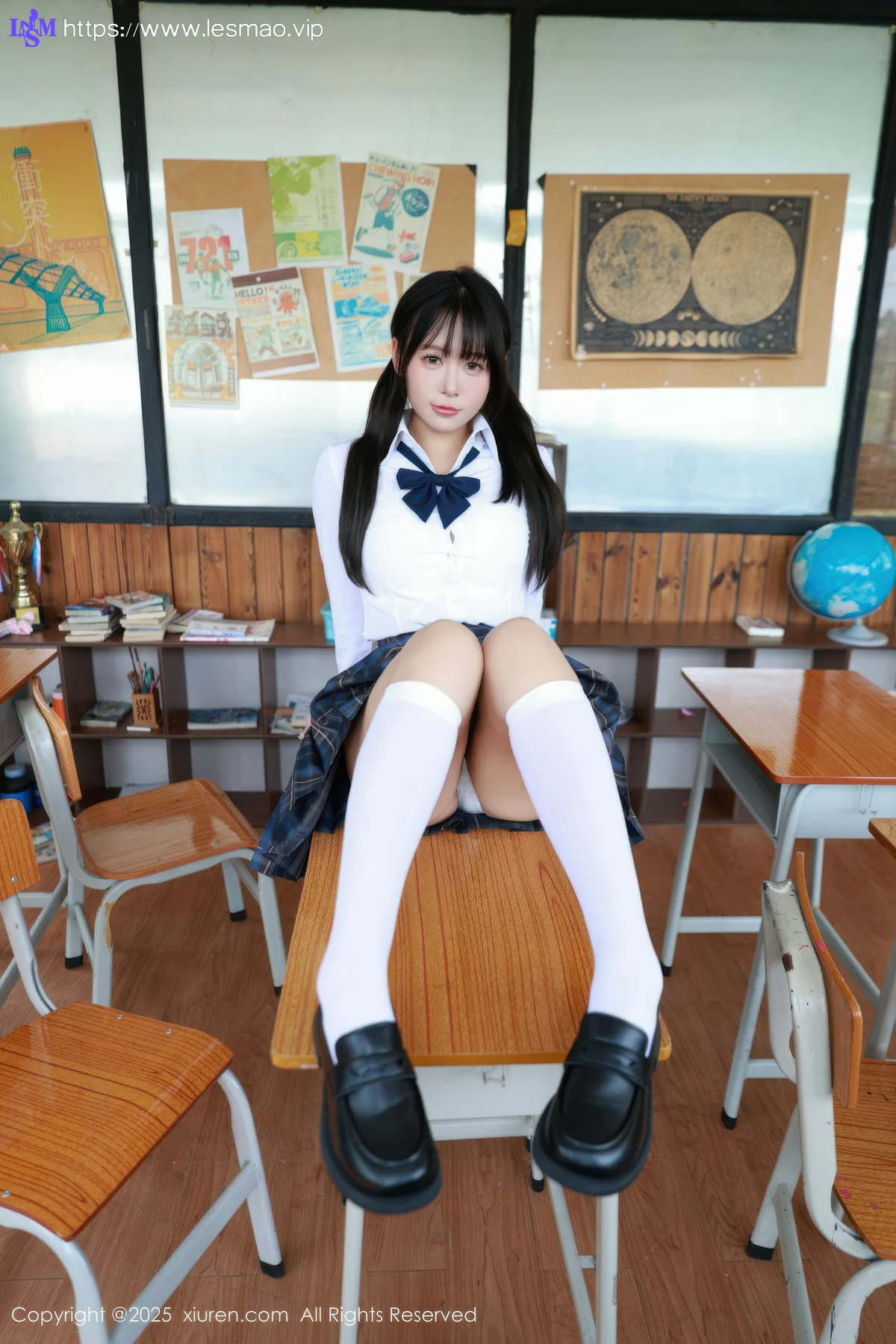 XiuRen 秀人 No.10602 水泽 JK制服白色丝袜 - 11