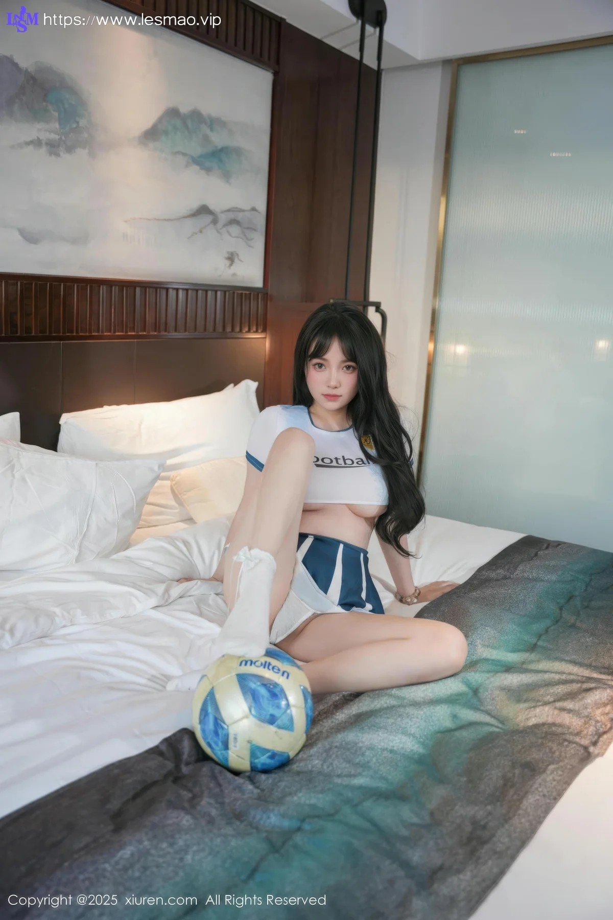 XiuRen 秀人 No.10606 软情 足球队服清纯美女 - 43