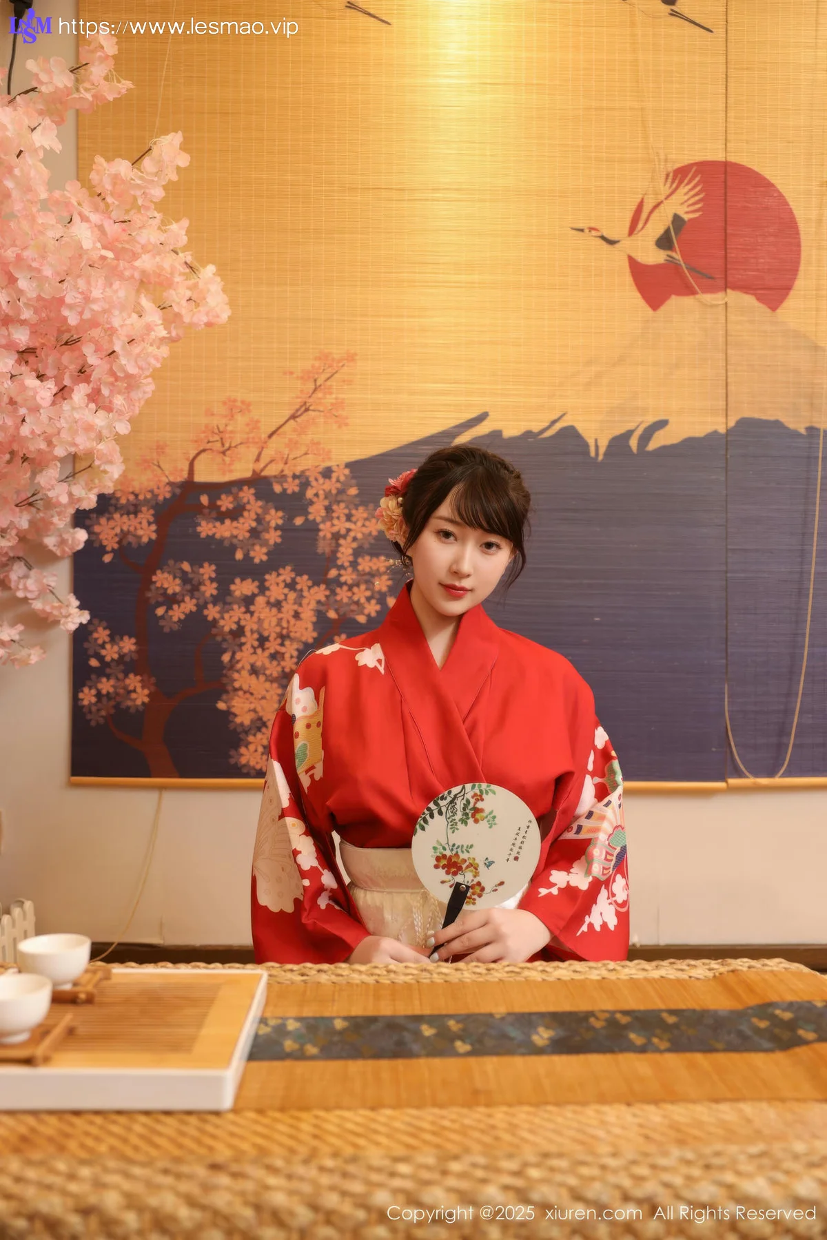 XiuRen 秀人 No.10624 李沁恩lrene 性感红色服饰 - 7