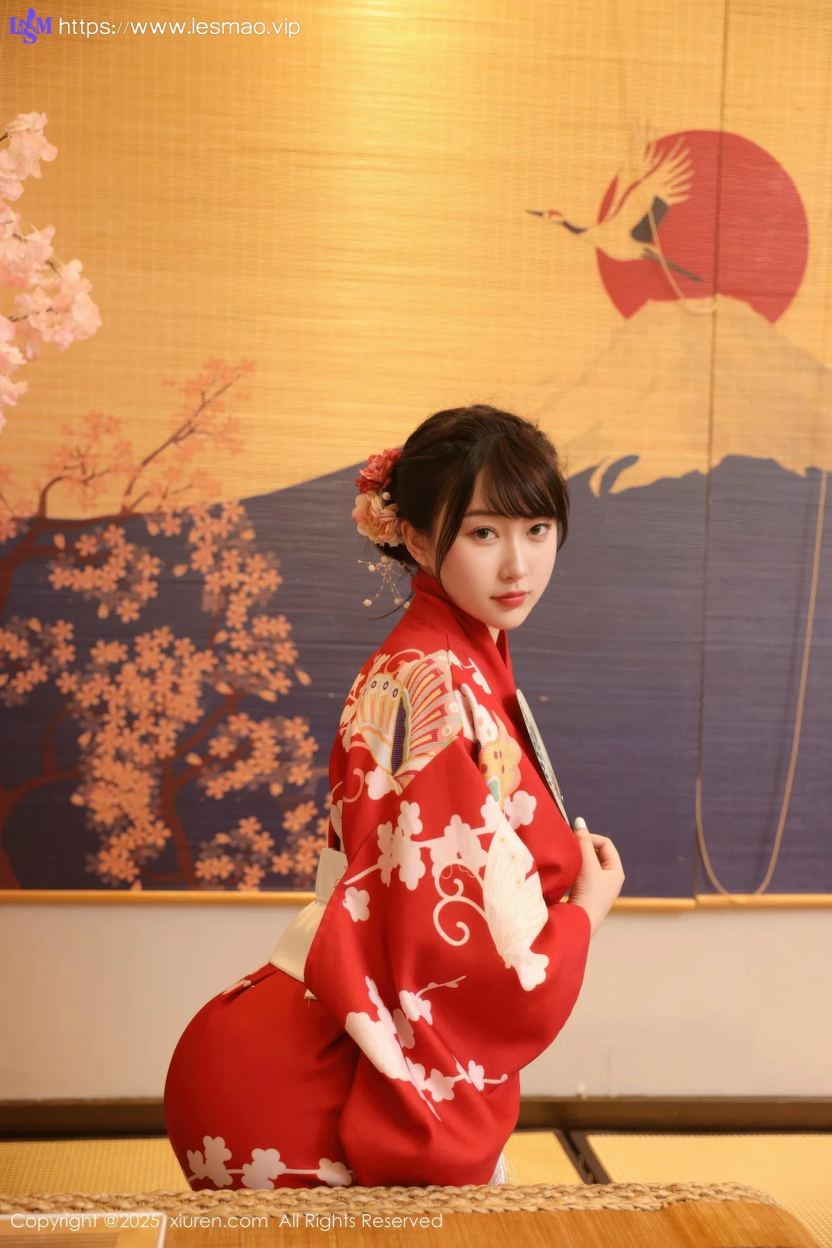 XiuRen 秀人 No.10624 李沁恩lrene 性感红色服饰 - 11