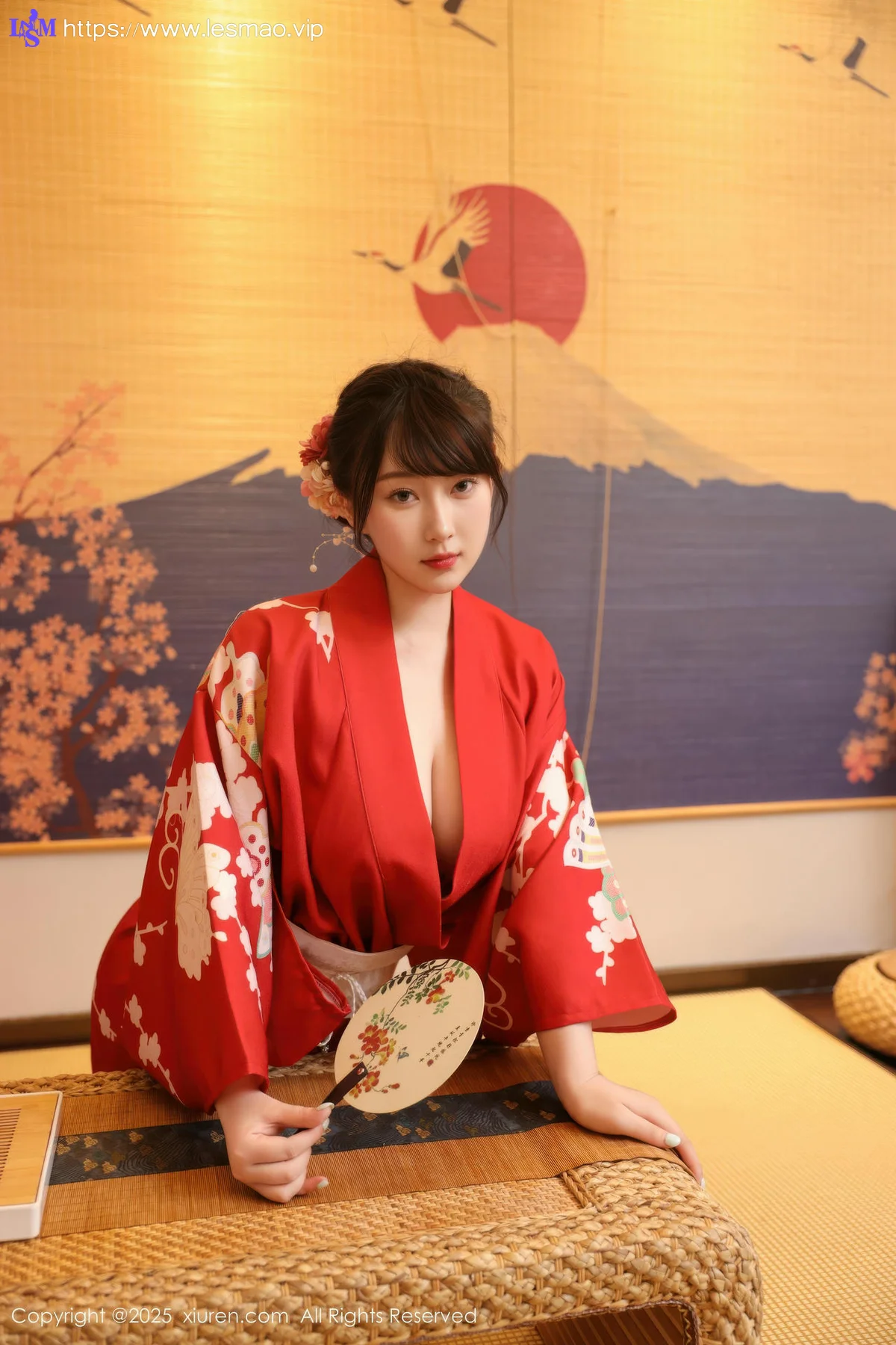 XiuRen 秀人 No.10624 李沁恩lrene 性感红色服饰 - 13