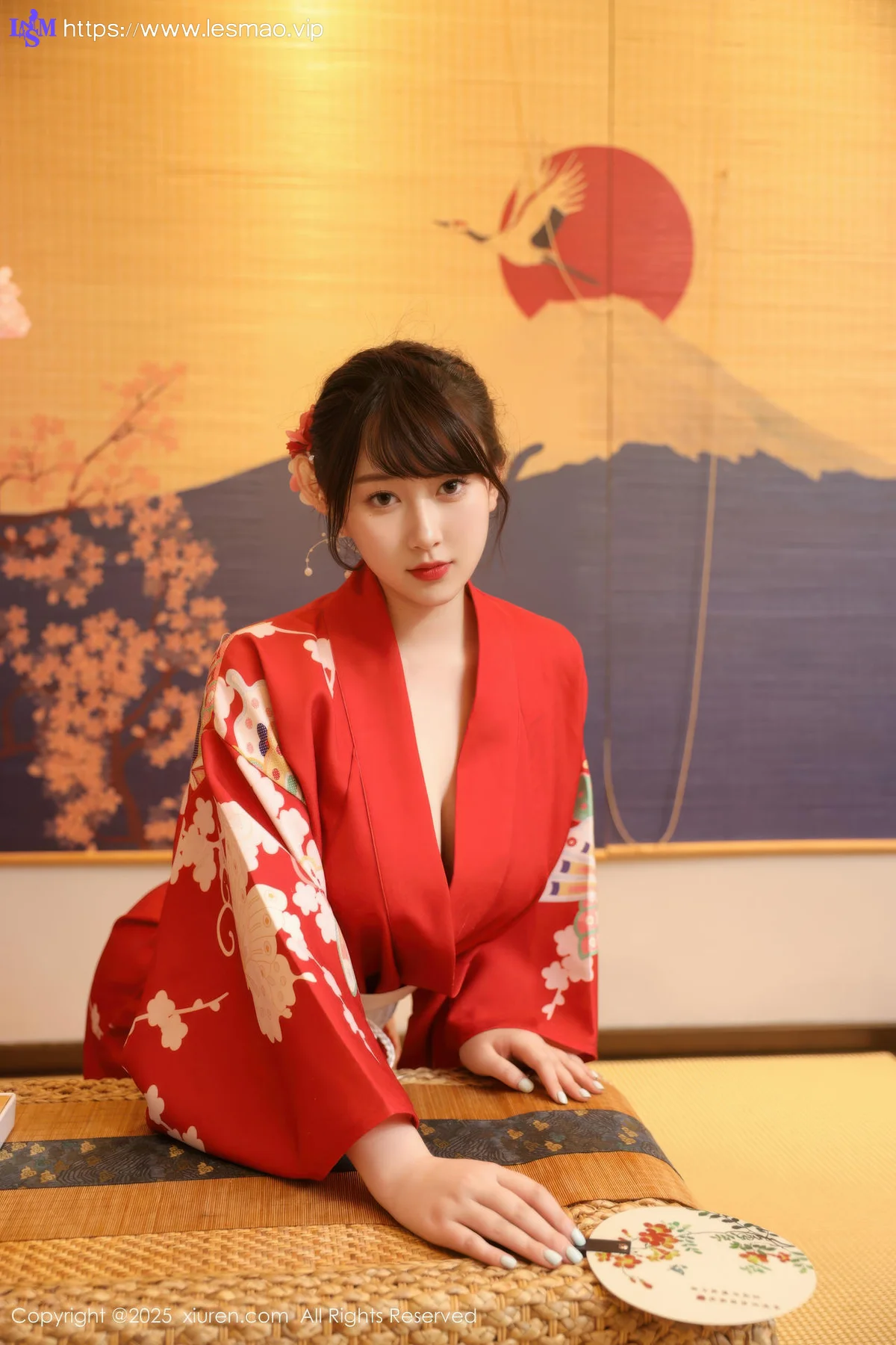 XiuRen 秀人 No.10624 李沁恩lrene 性感红色服饰 - 14