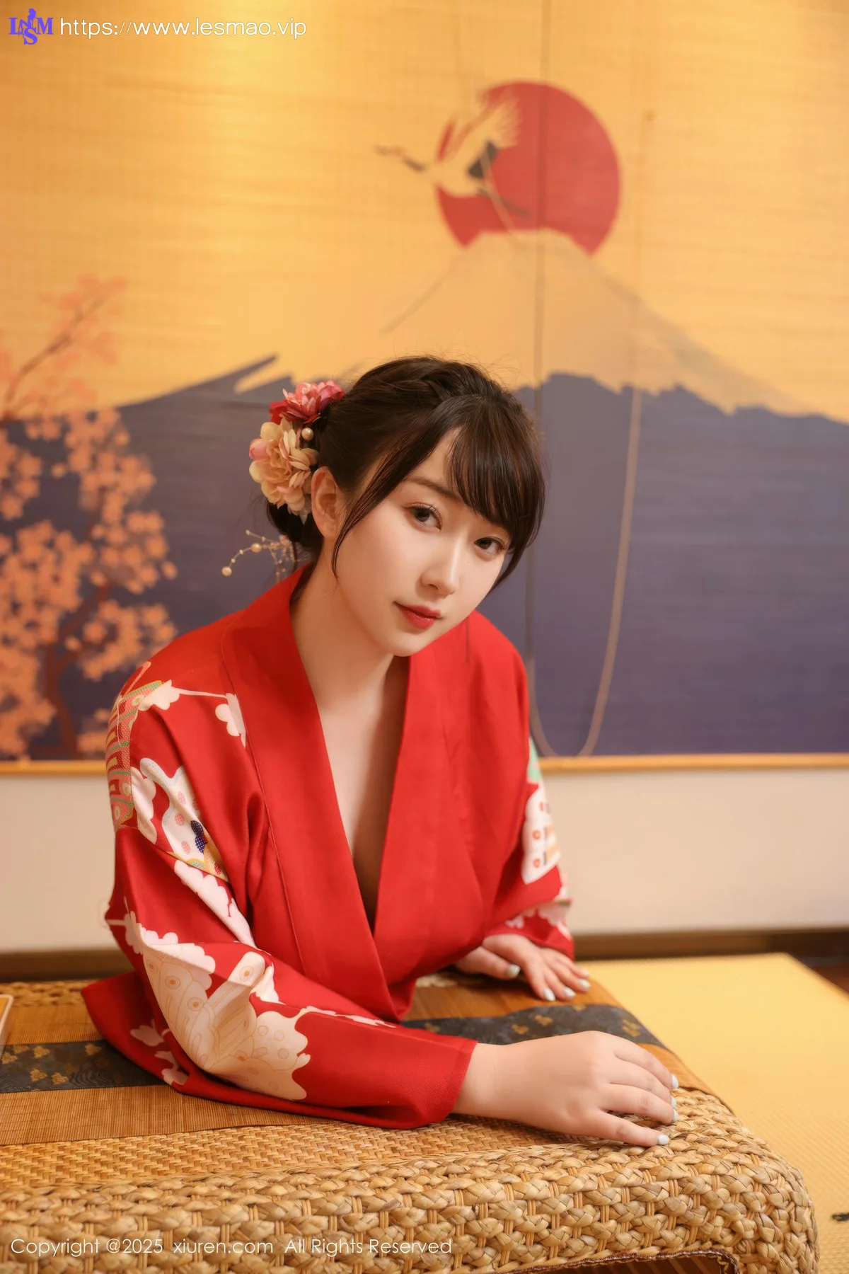 XiuRen 秀人 No.10624 李沁恩lrene 性感红色服饰 - 15