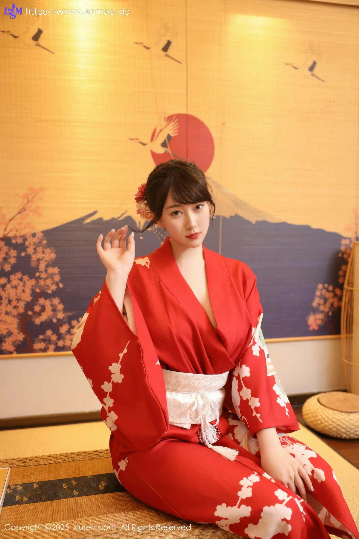 XiuRen 秀人 No.10624 李沁恩lrene 性感红色服饰 - 18