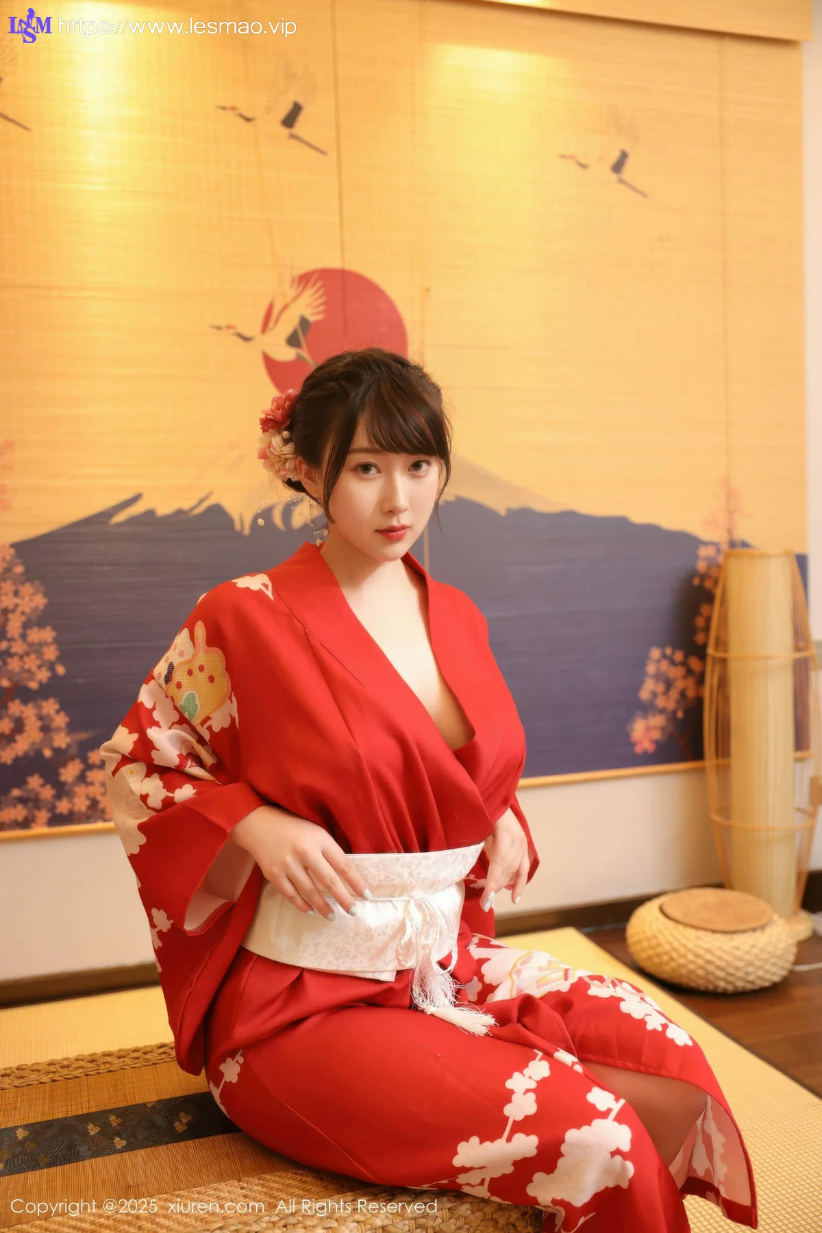 XiuRen 秀人 No.10624 李沁恩lrene 性感红色服饰 - 20