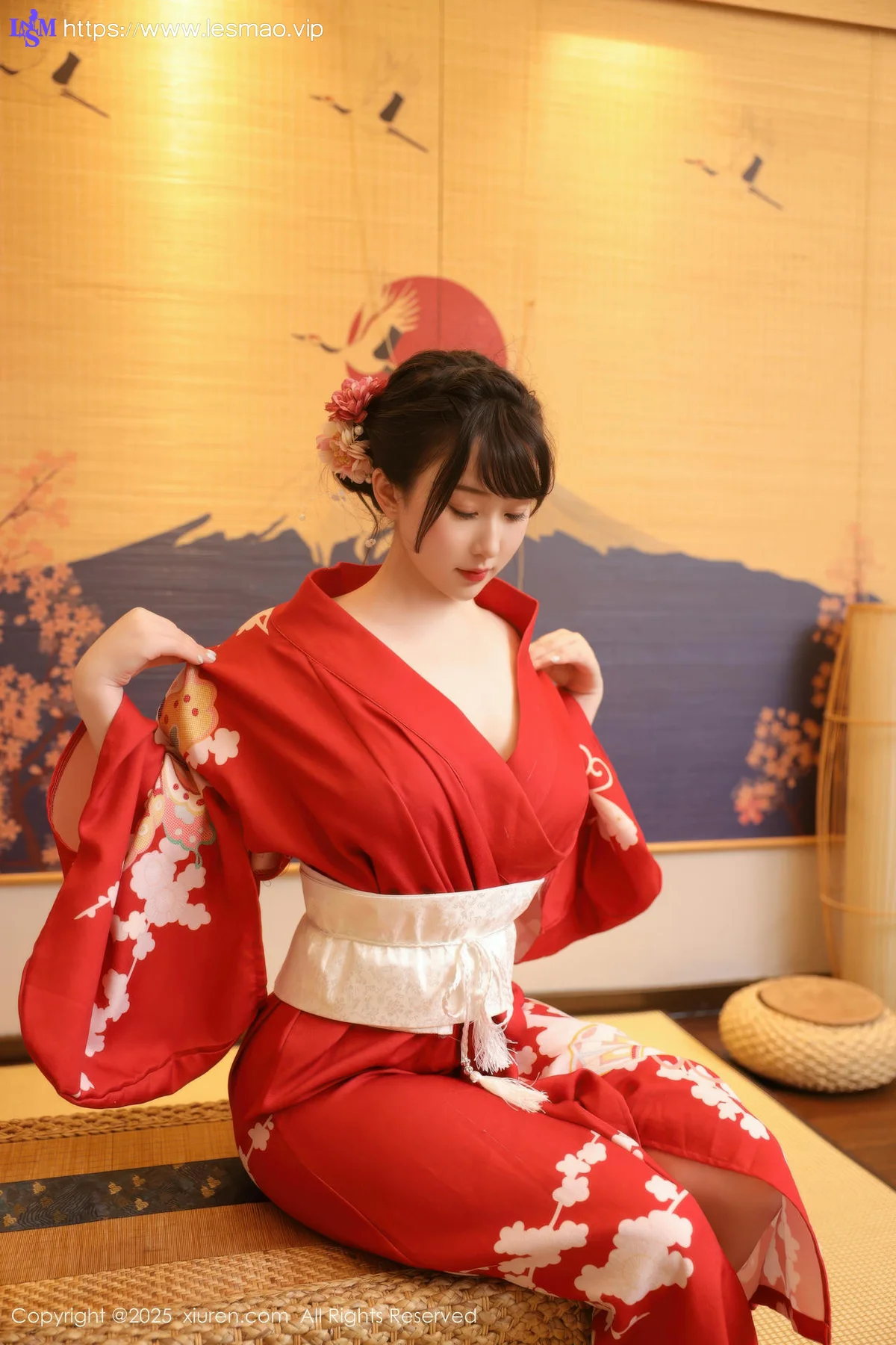 XiuRen 秀人 No.10624 李沁恩lrene 性感红色服饰 - 21