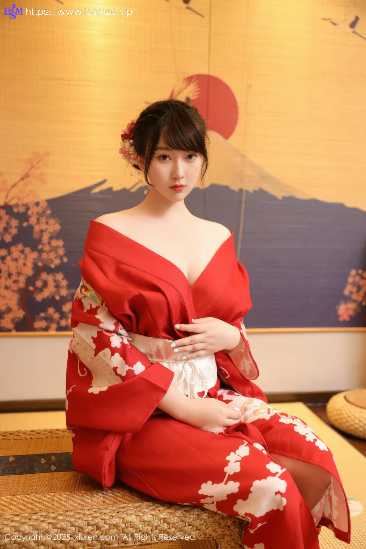 XiuRen 秀人 No.10624 李沁恩lrene 性感红色服饰 - 22