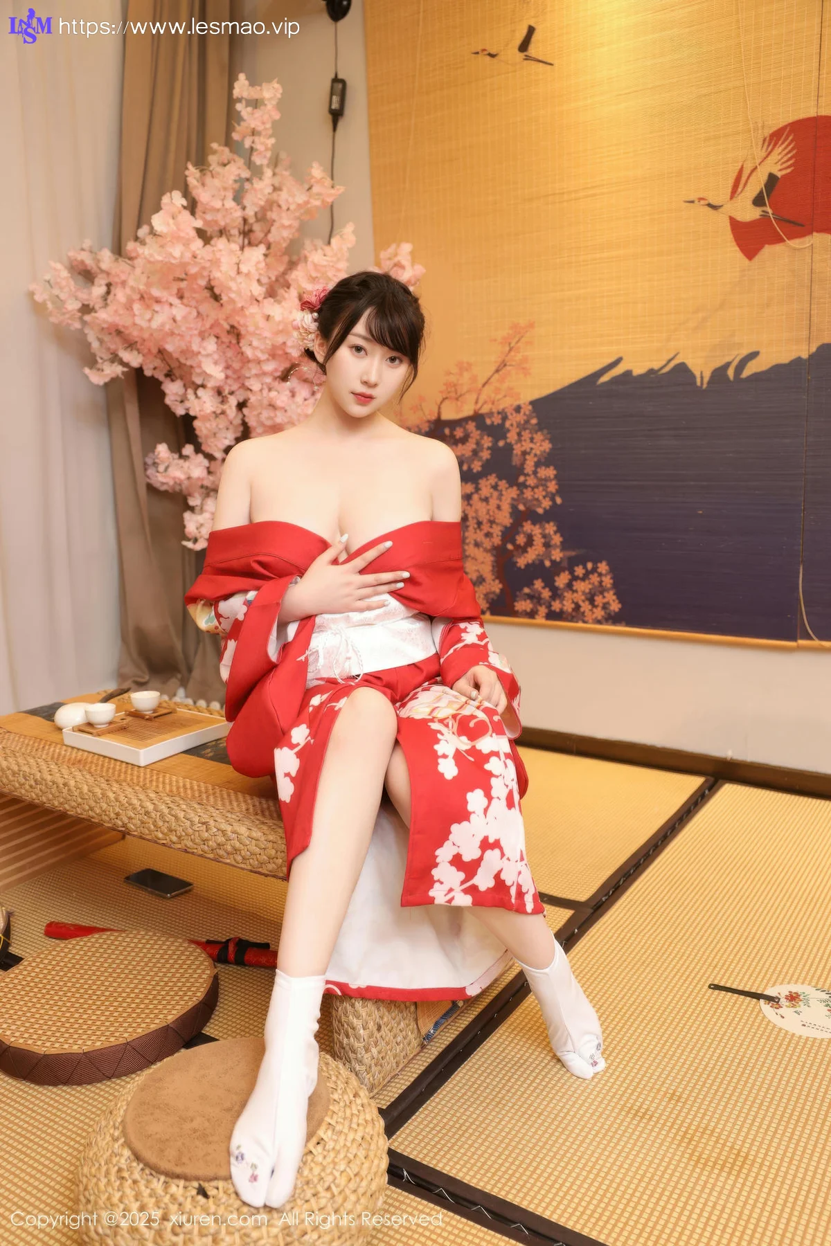 XiuRen 秀人 No.10624 李沁恩lrene 性感红色服饰 - 25