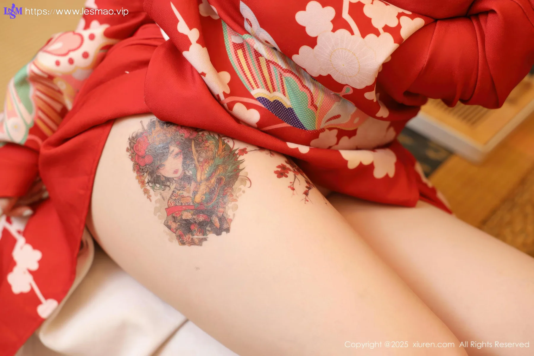 XiuRen 秀人 No.10624 李沁恩lrene 性感红色服饰 - 37