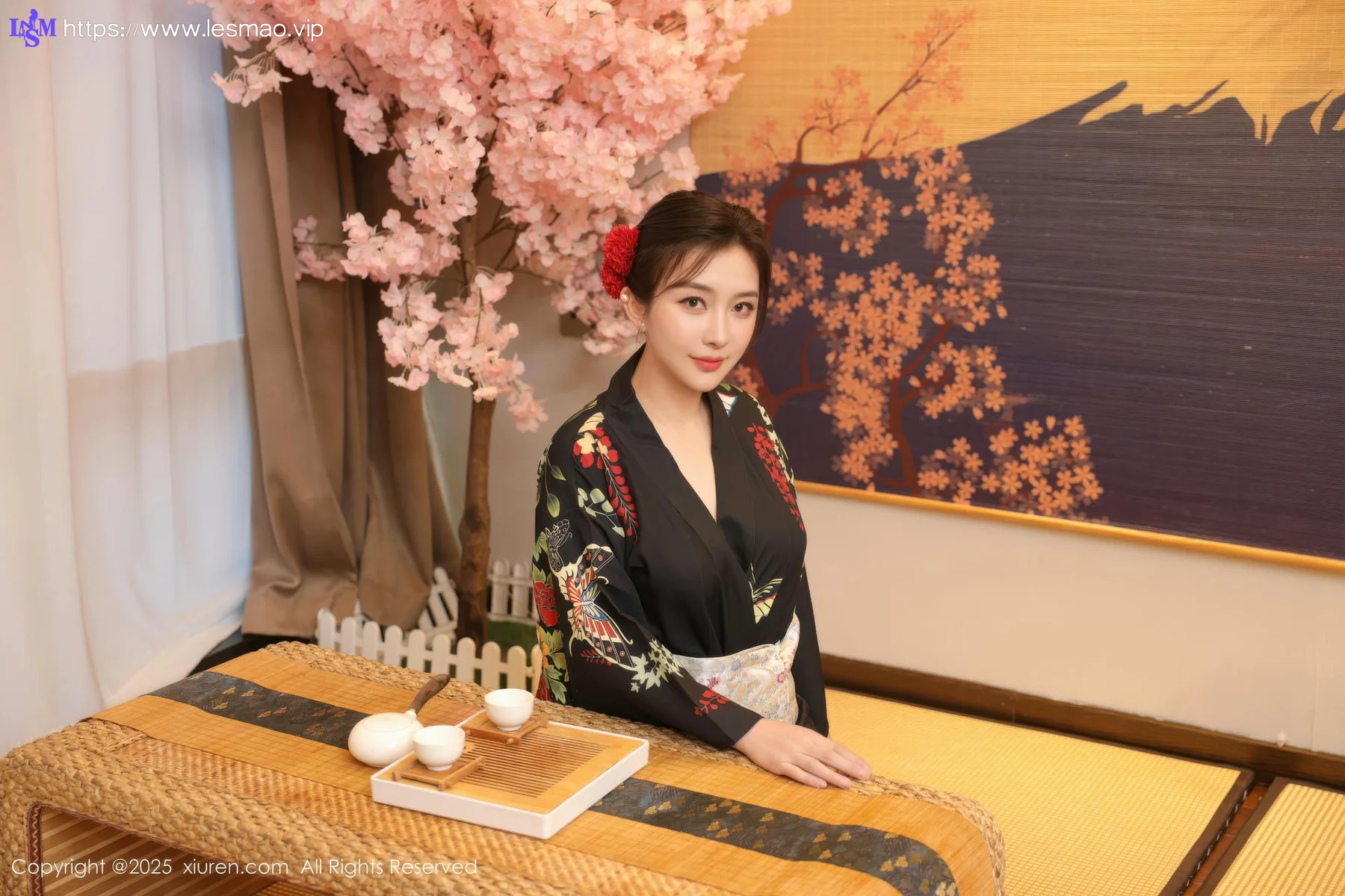XiuRen 秀人 No.10627 苏一诺 黑色服饰身姿婀娜 - 11