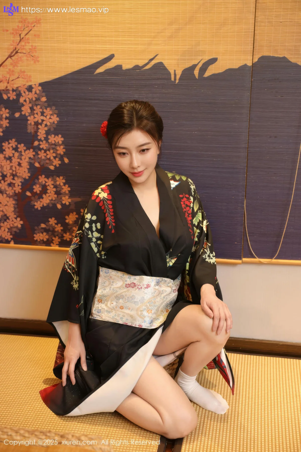 XiuRen 秀人 No.10627 苏一诺 黑色服饰身姿婀娜 - 16