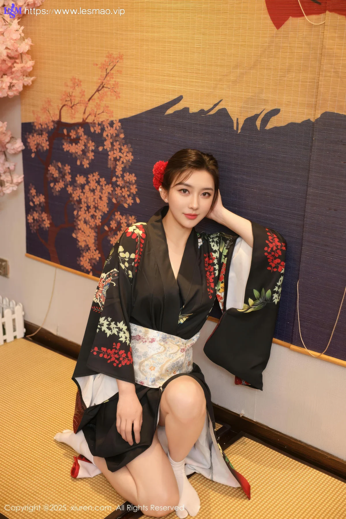 XiuRen 秀人 No.10627 苏一诺 黑色服饰身姿婀娜 - 17