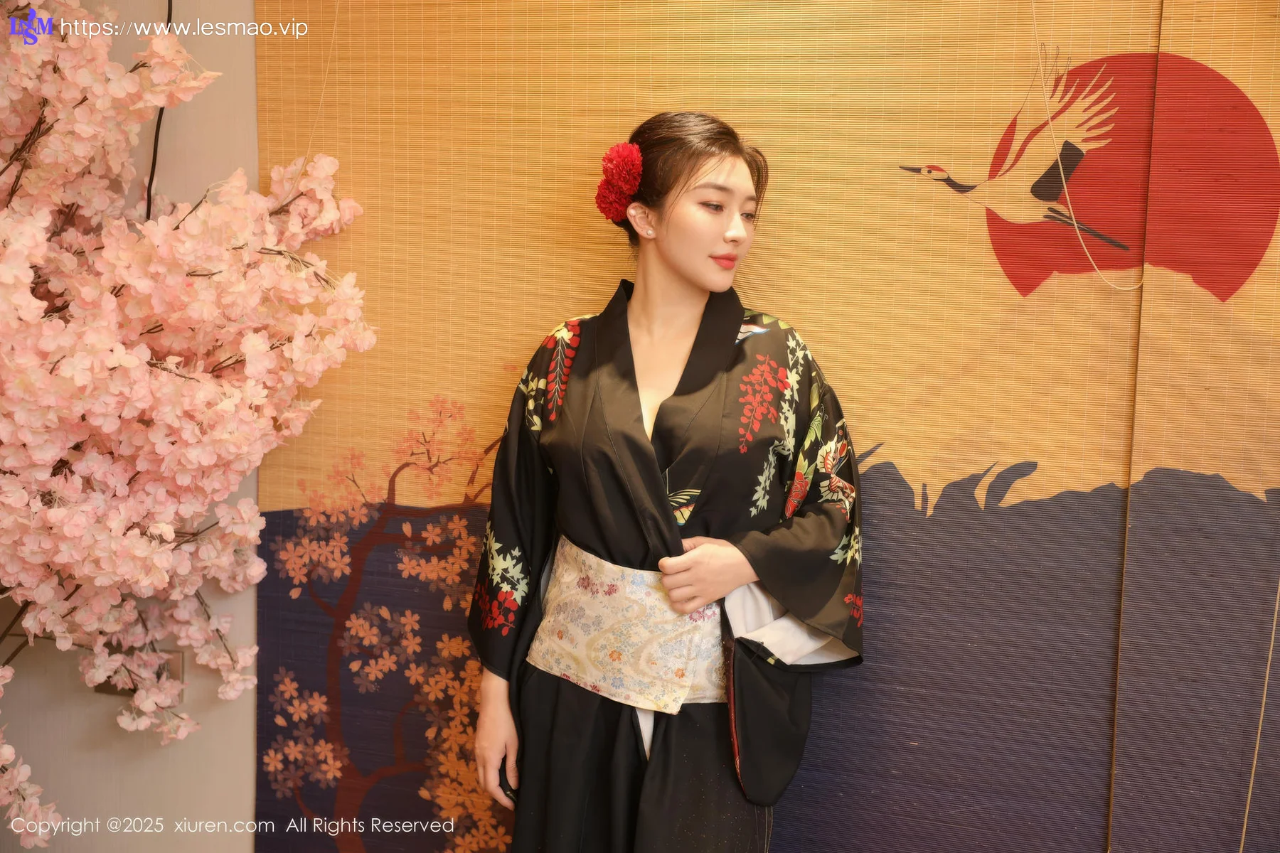 XiuRen 秀人 No.10627 苏一诺 黑色服饰身姿婀娜 - 40