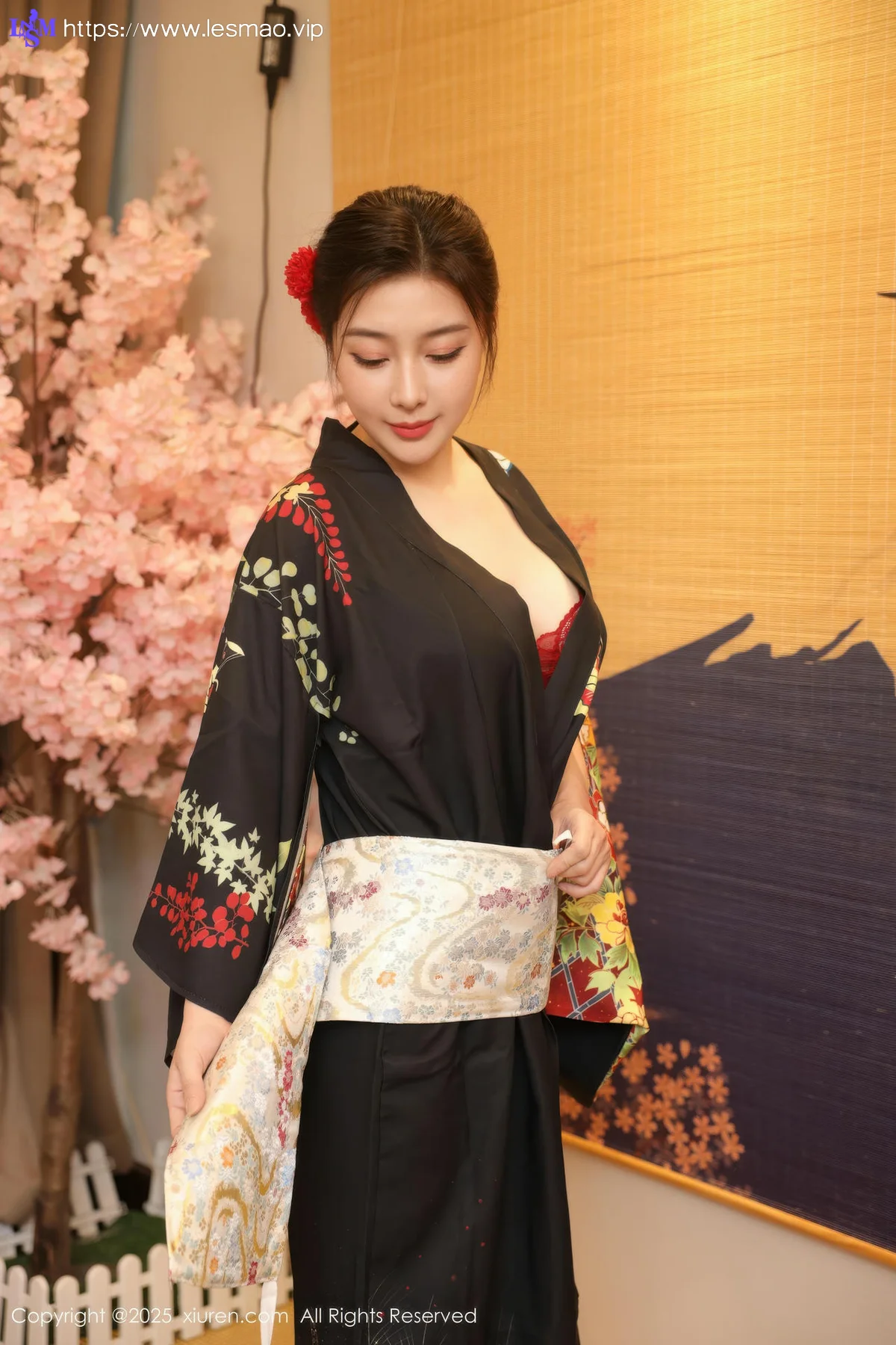 XiuRen 秀人 No.10627 苏一诺 黑色服饰身姿婀娜 - 48