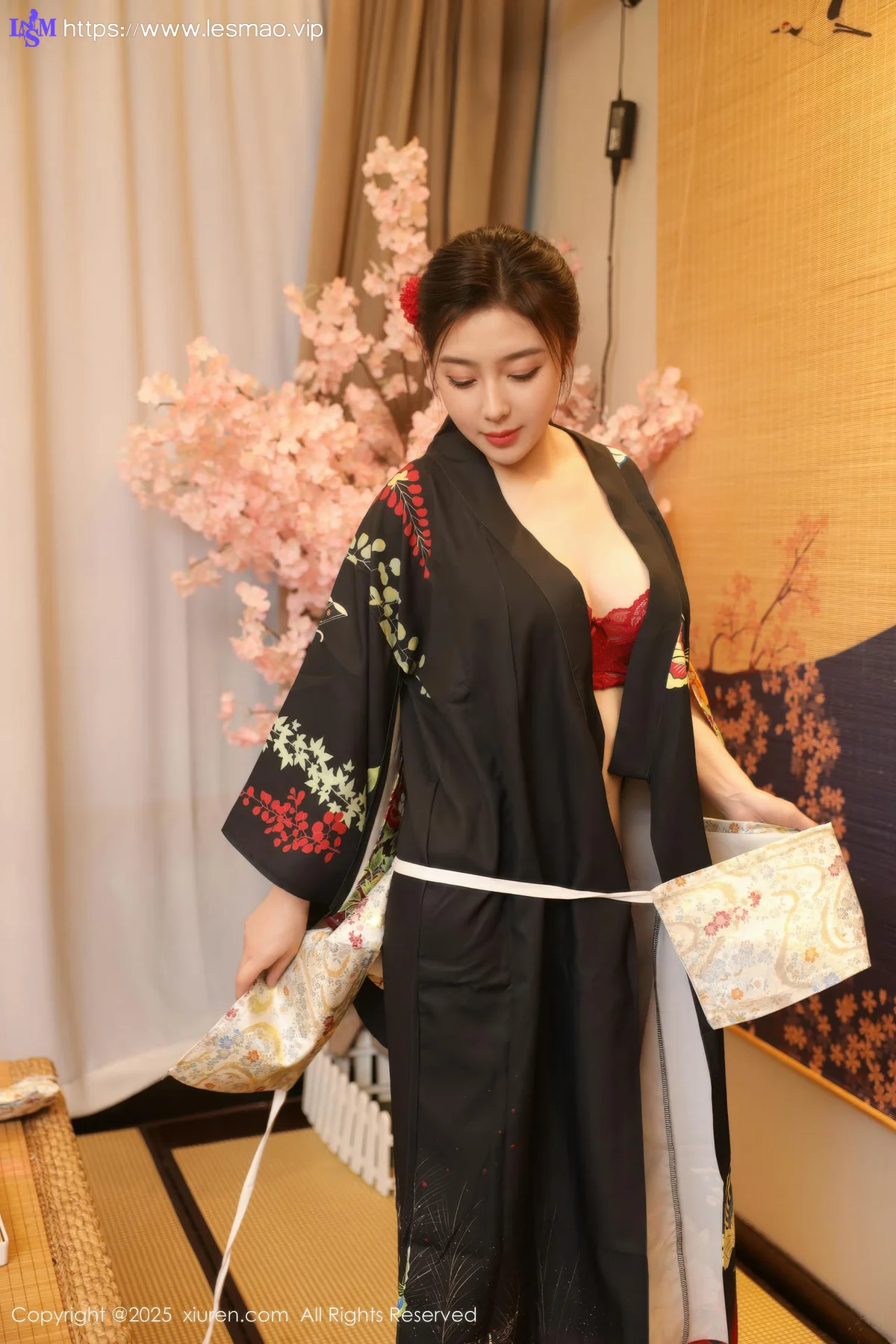 XiuRen 秀人 No.10627 苏一诺 黑色服饰身姿婀娜 - 50