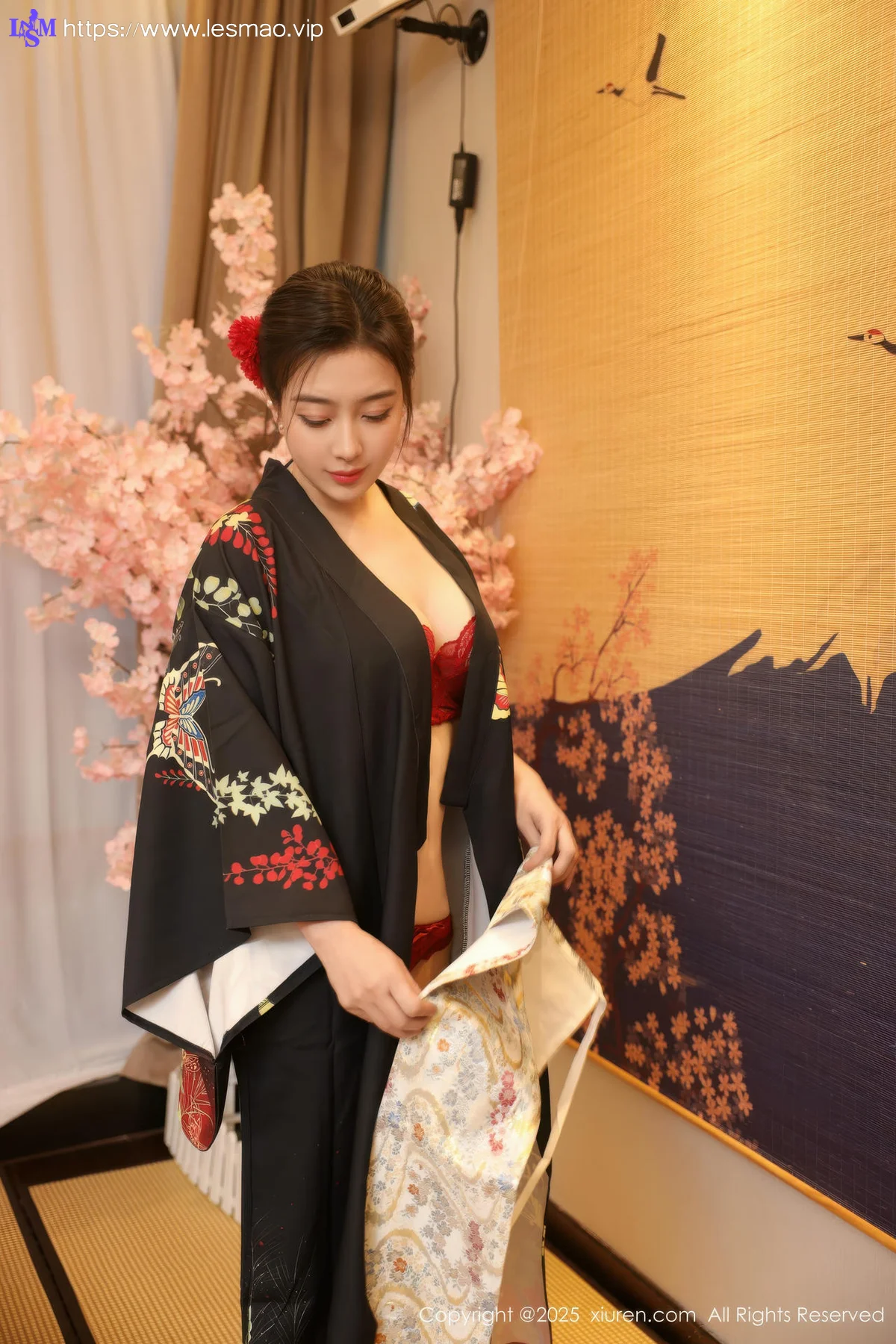 XiuRen 秀人 No.10627 苏一诺 黑色服饰身姿婀娜 - 51