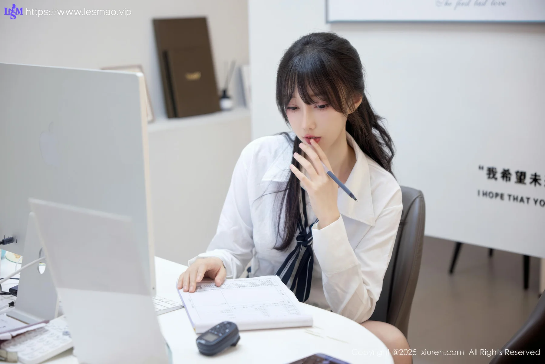 XiuRen 秀人 No.10636 玥儿玥er 性感OL服饰 - 20