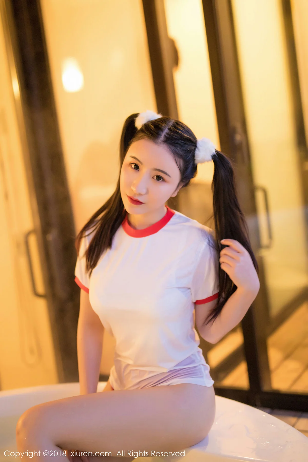 XiuRen 秀人 No.1064 绯月樱-Cherry 双马尾少女 - 31