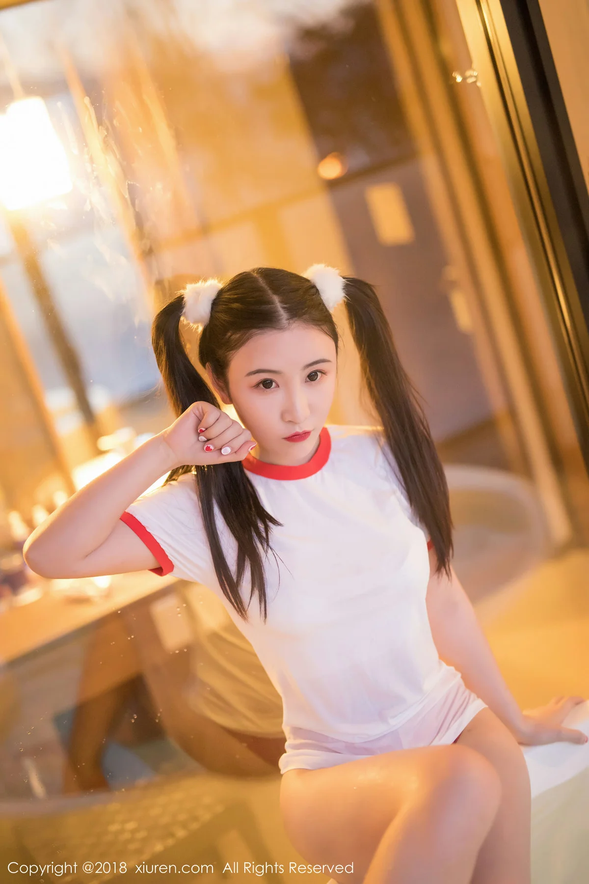 XiuRen 秀人 No.1064 绯月樱-Cherry 双马尾少女 - 33