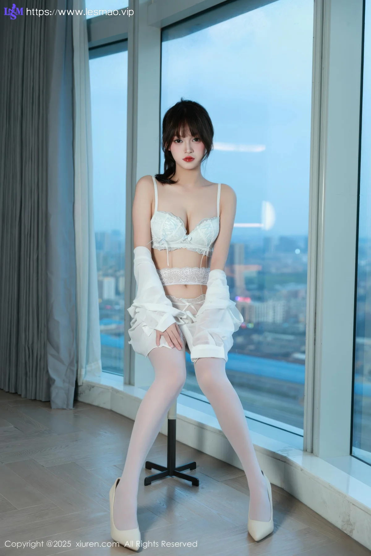 XiuRen 秀人 No.10642 糯咪 白色衬衫面容甜美 - 19